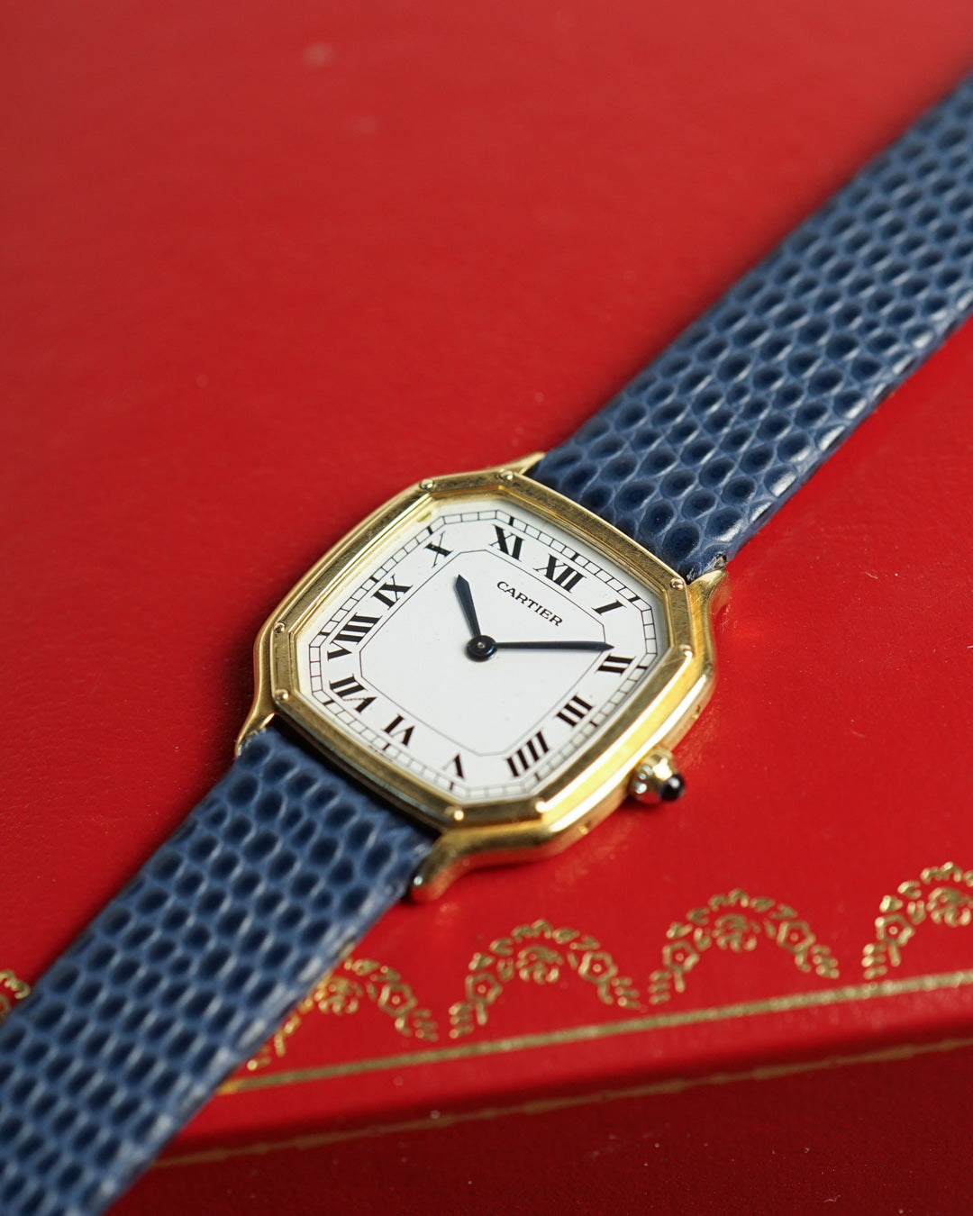 1970s Cartier Trianon ref. 96056 in yellow gold