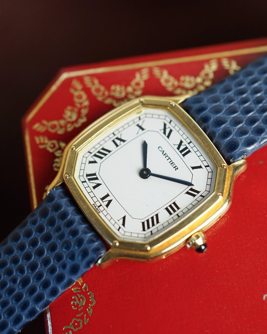 1970s Cartier Trianon ref. 96056 in yellow gold