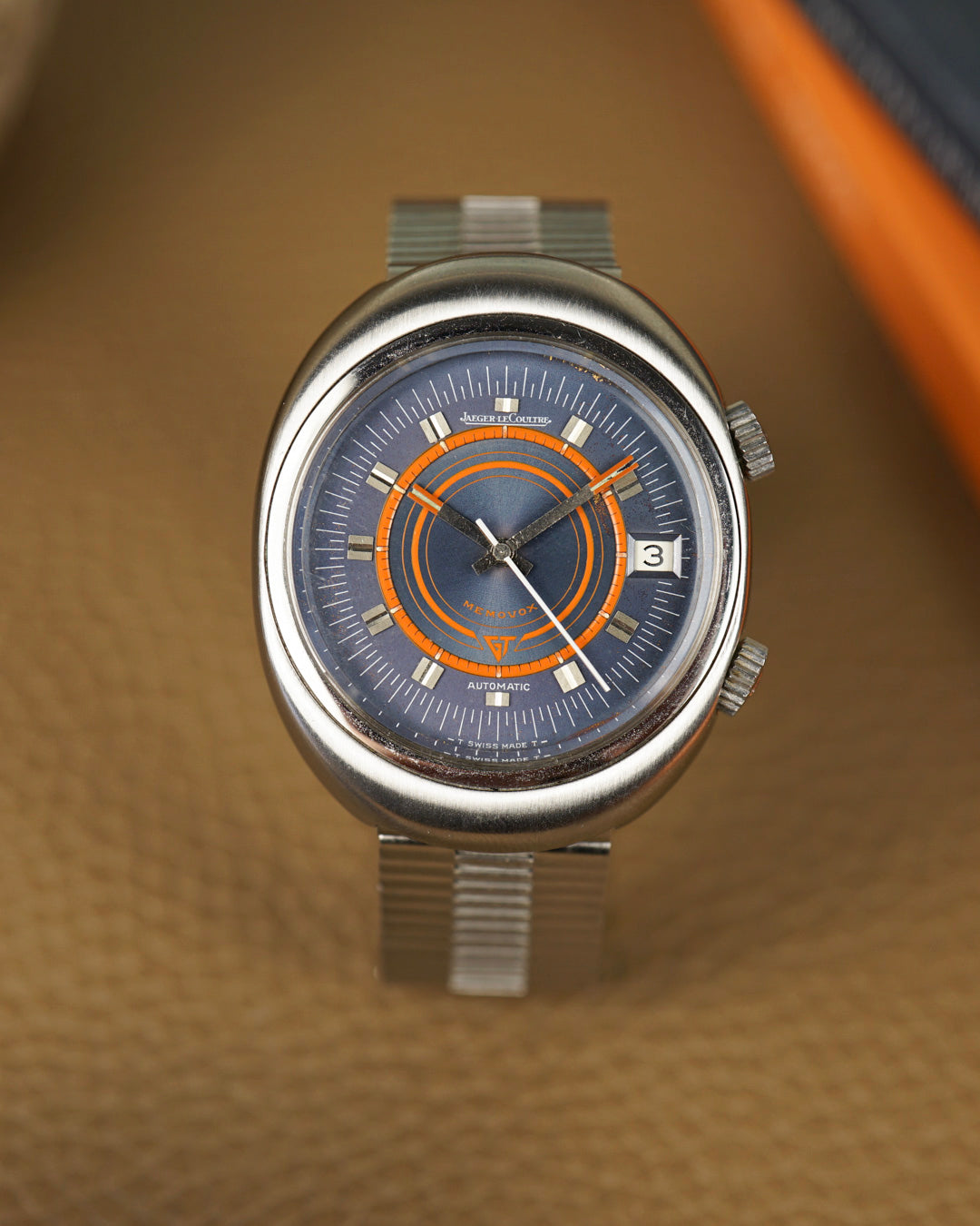 1970s Jaeger-Lecoultre Exotic Speed Beat Memovox