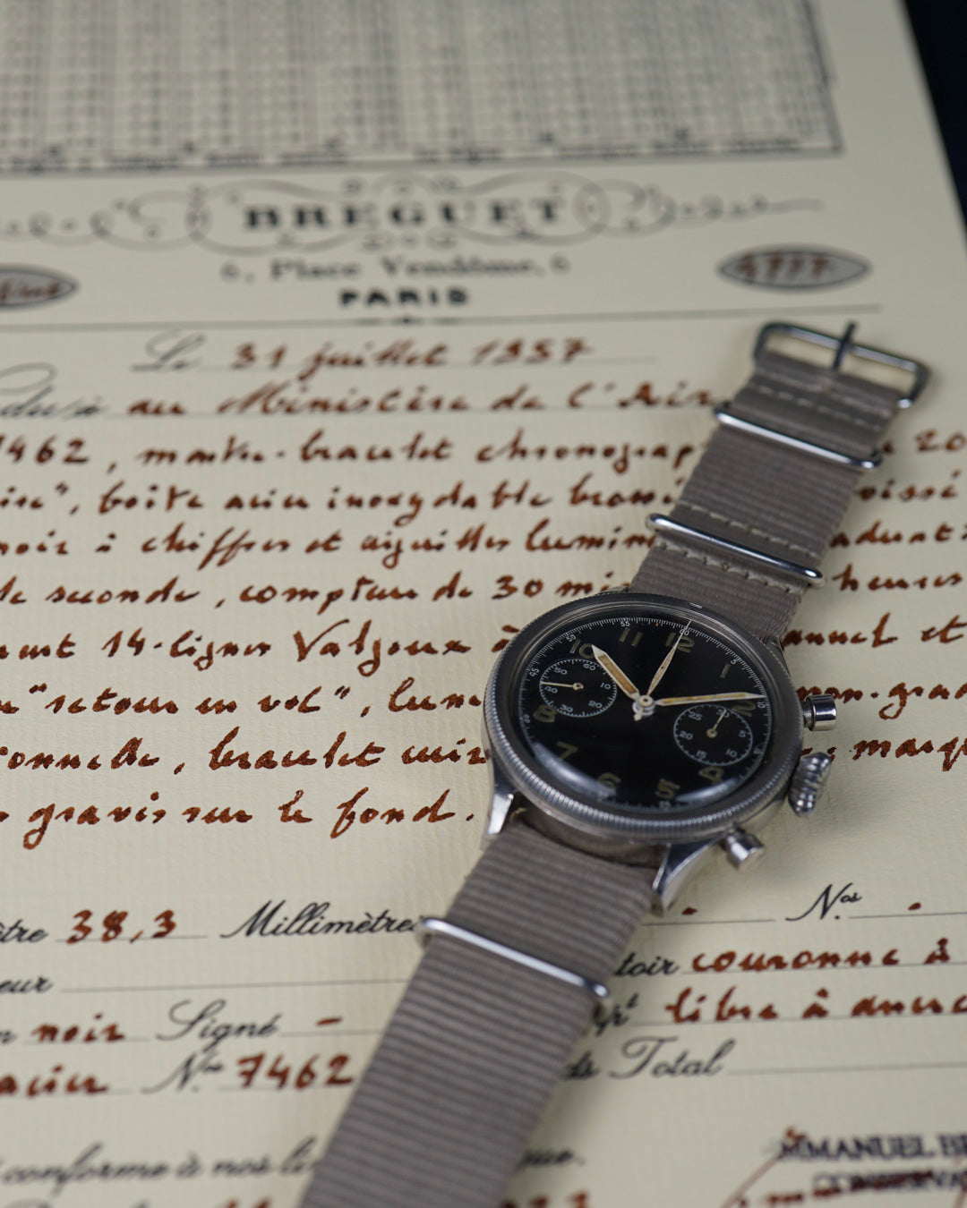 Breguet Type 20 "Ministère de l'Air" with Archive Extract