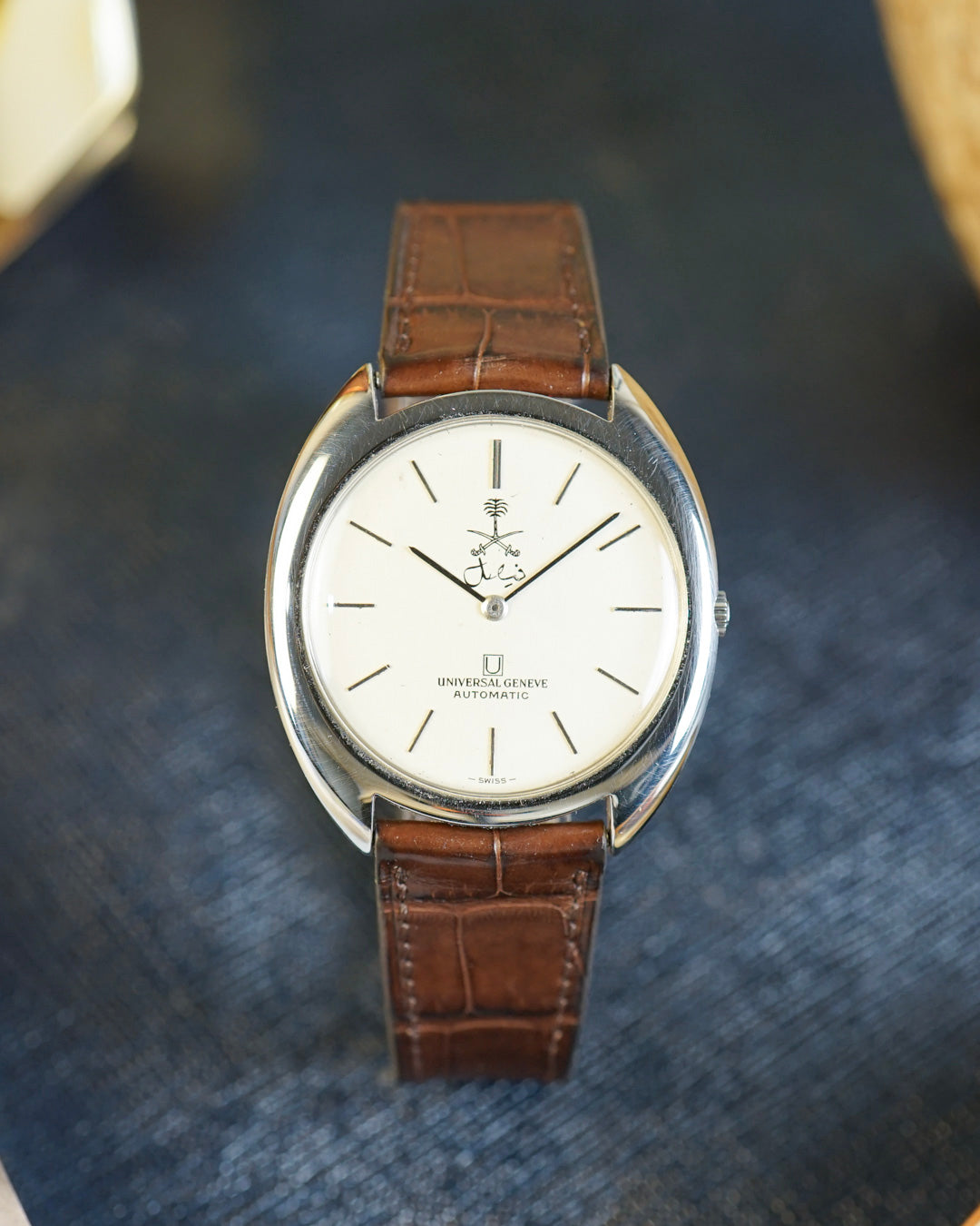 Universal Genève White Shadow King Faisal
