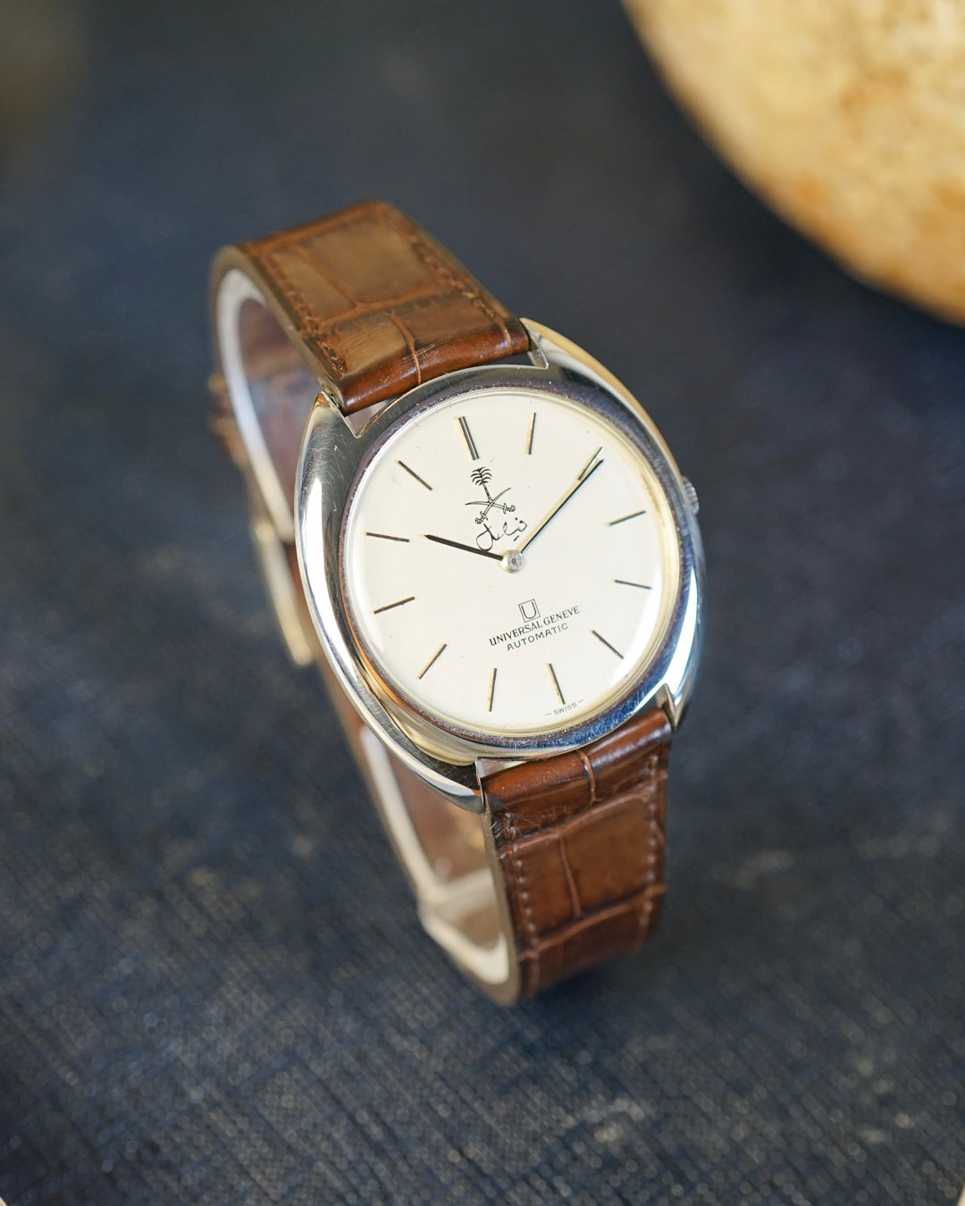 Universal Genève White Shadow King Faisal