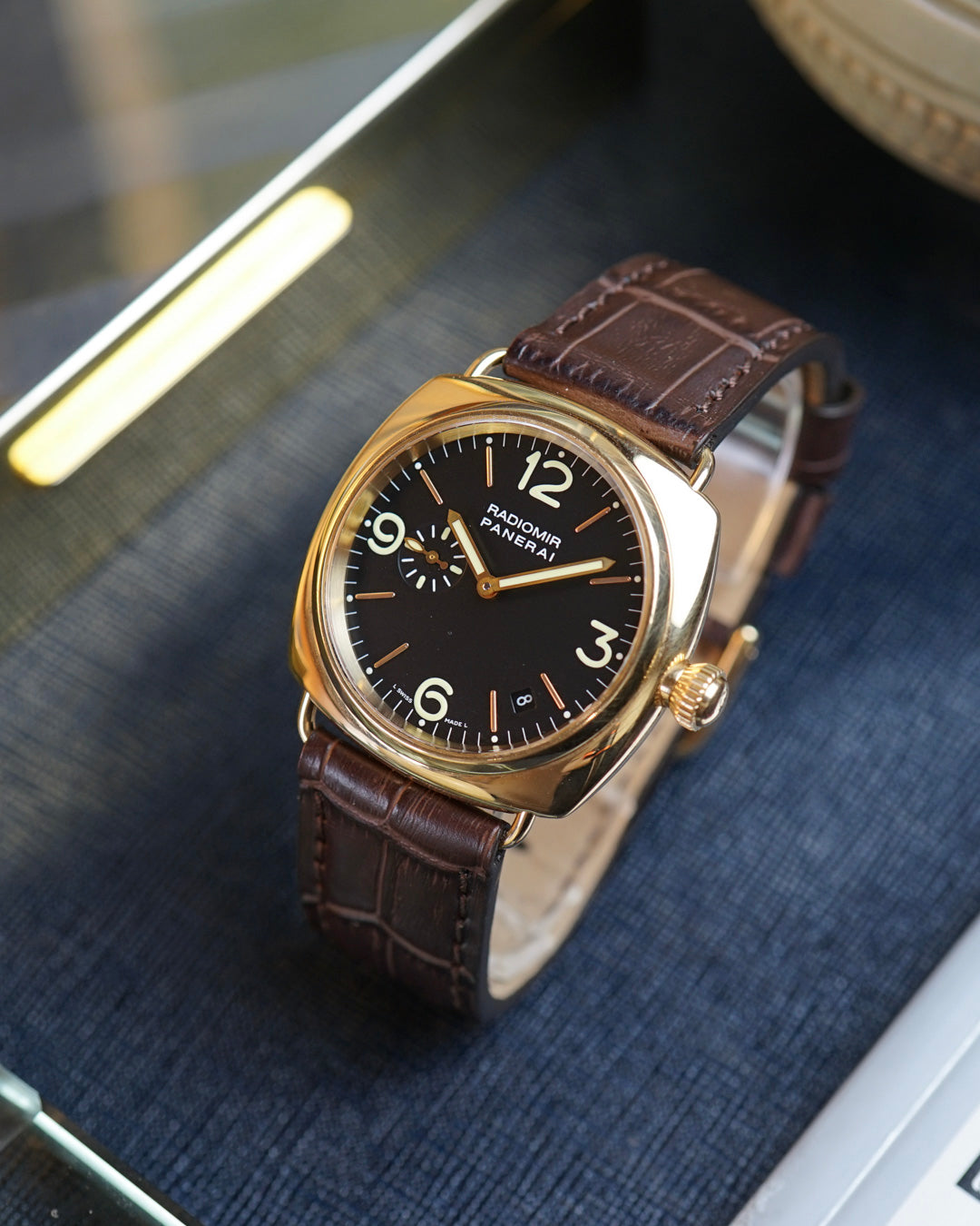 Panerai Radiomir PAM00103 in rose gold - Full set