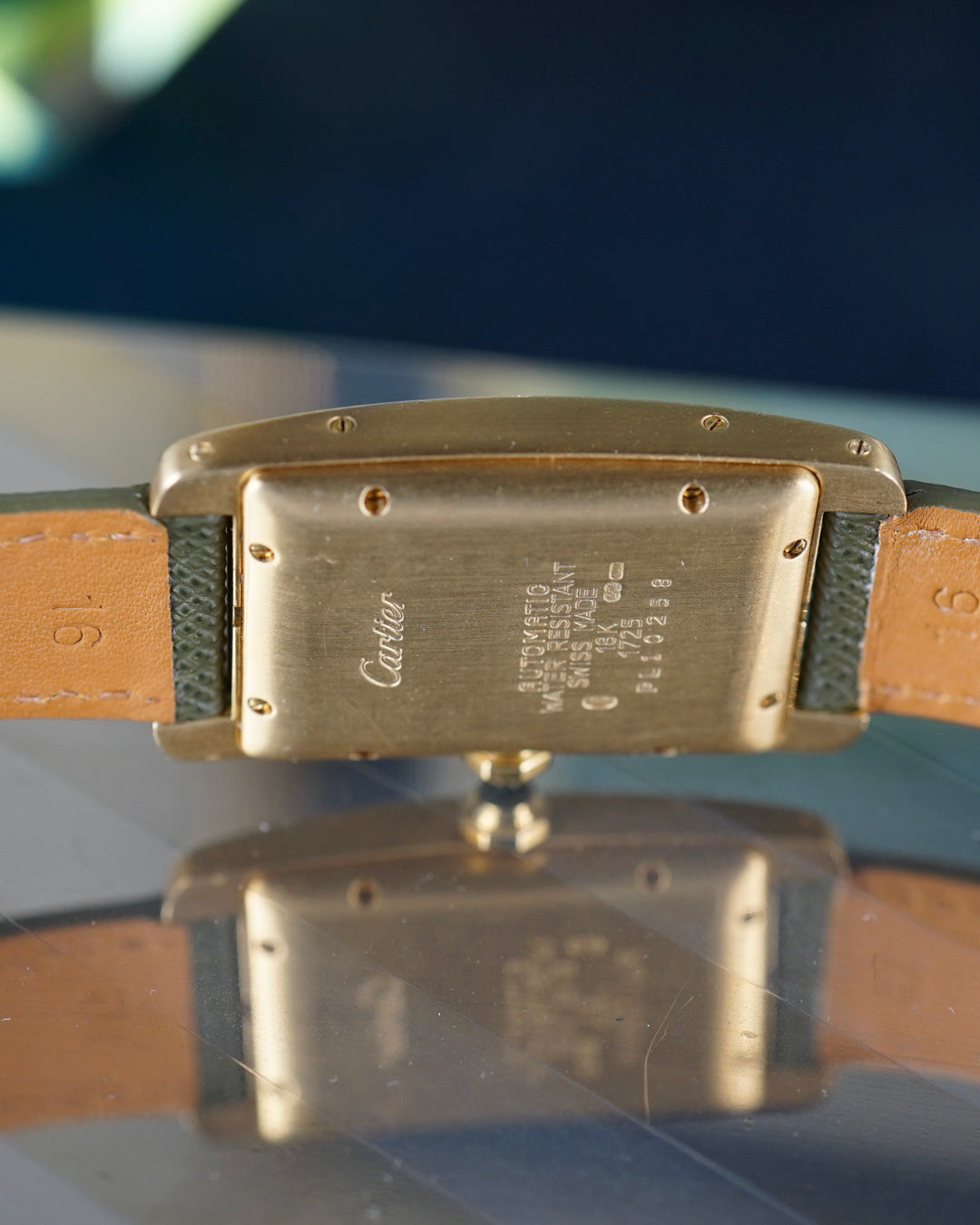 Cartier Tank Americaine ref. 1725 with box & certificate