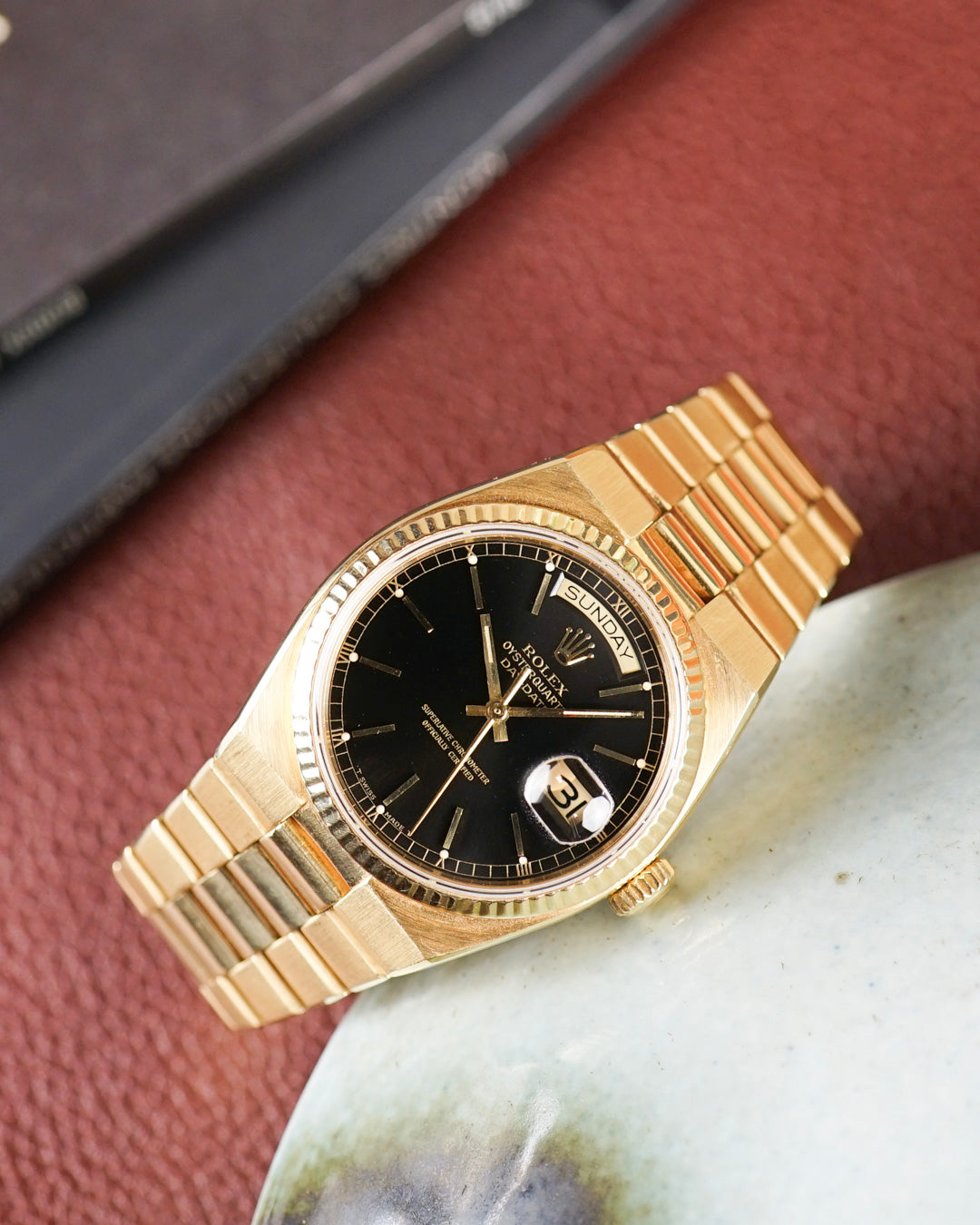 ROLEX OYSTERQUARTZ DAY-DATE RÉF. 19018