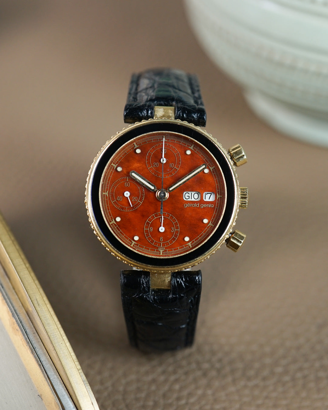 Gerald Genta Safari Gefica YG ref. G2989 7