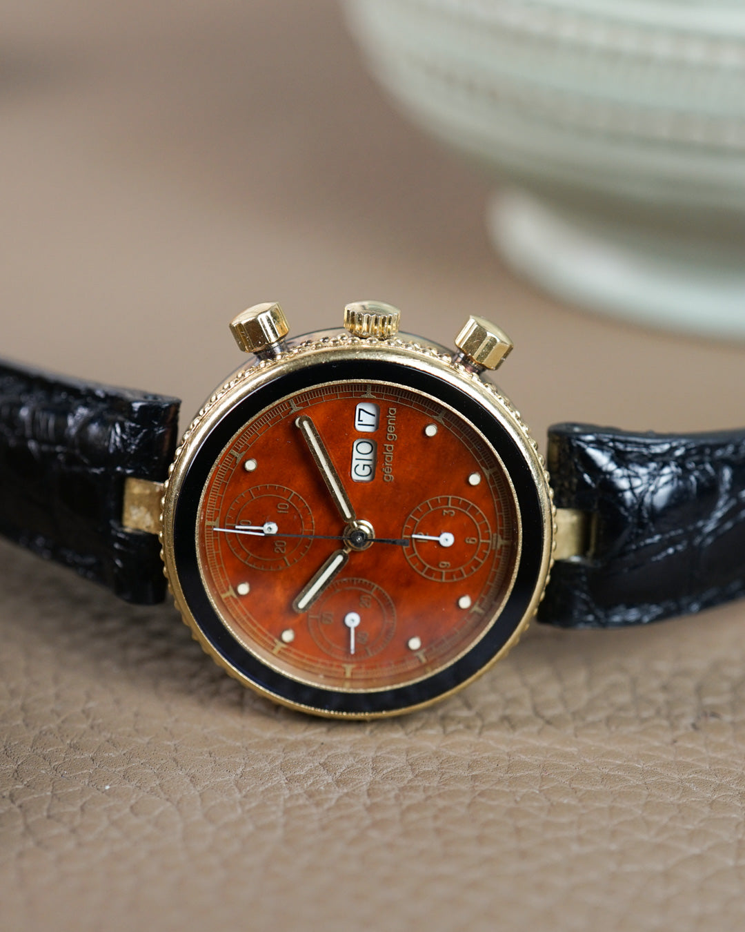 Gerald Genta Safari Gefica YG ref. G2989 7