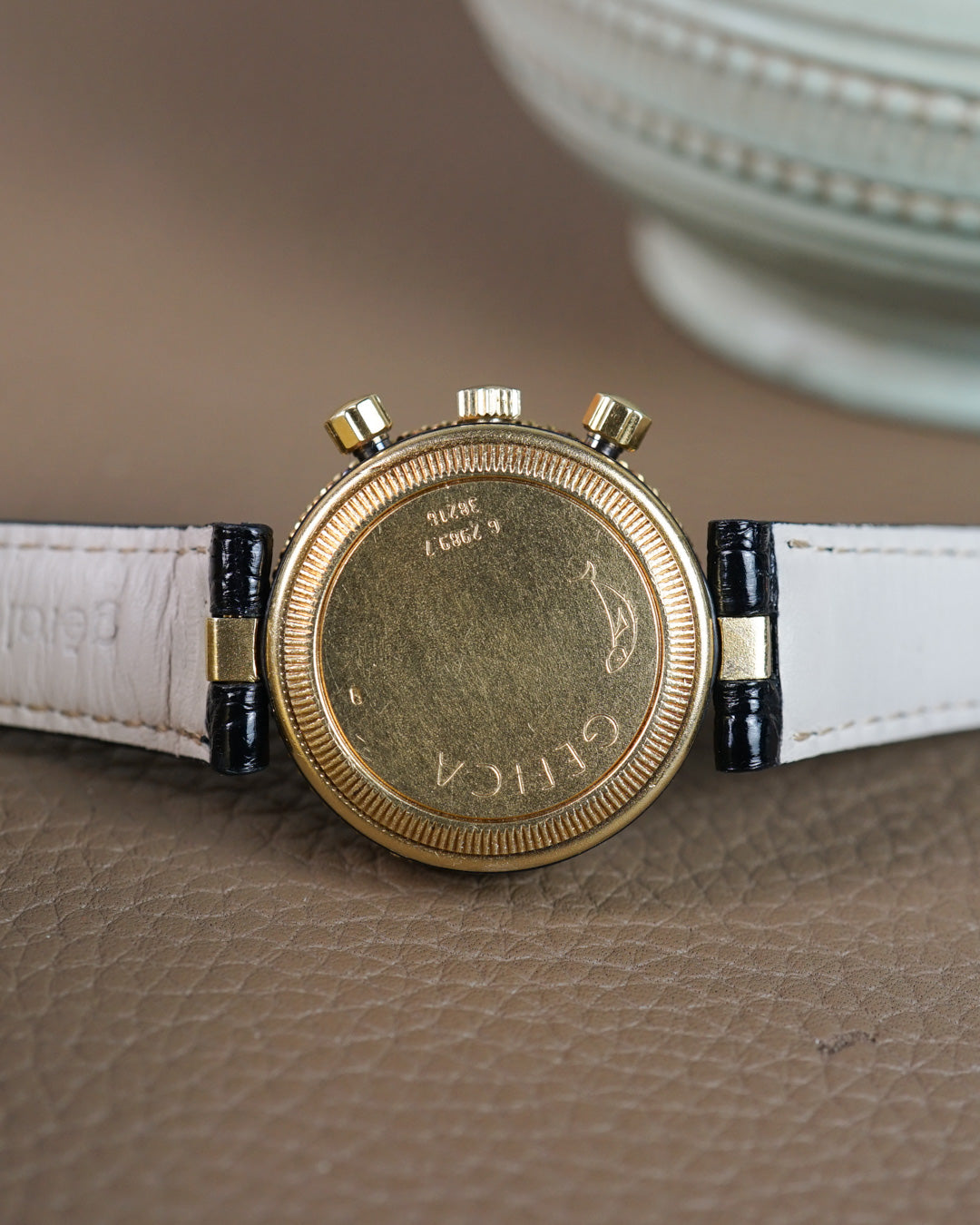 Gerald Genta Safari Gefica YG ref. G2989 7