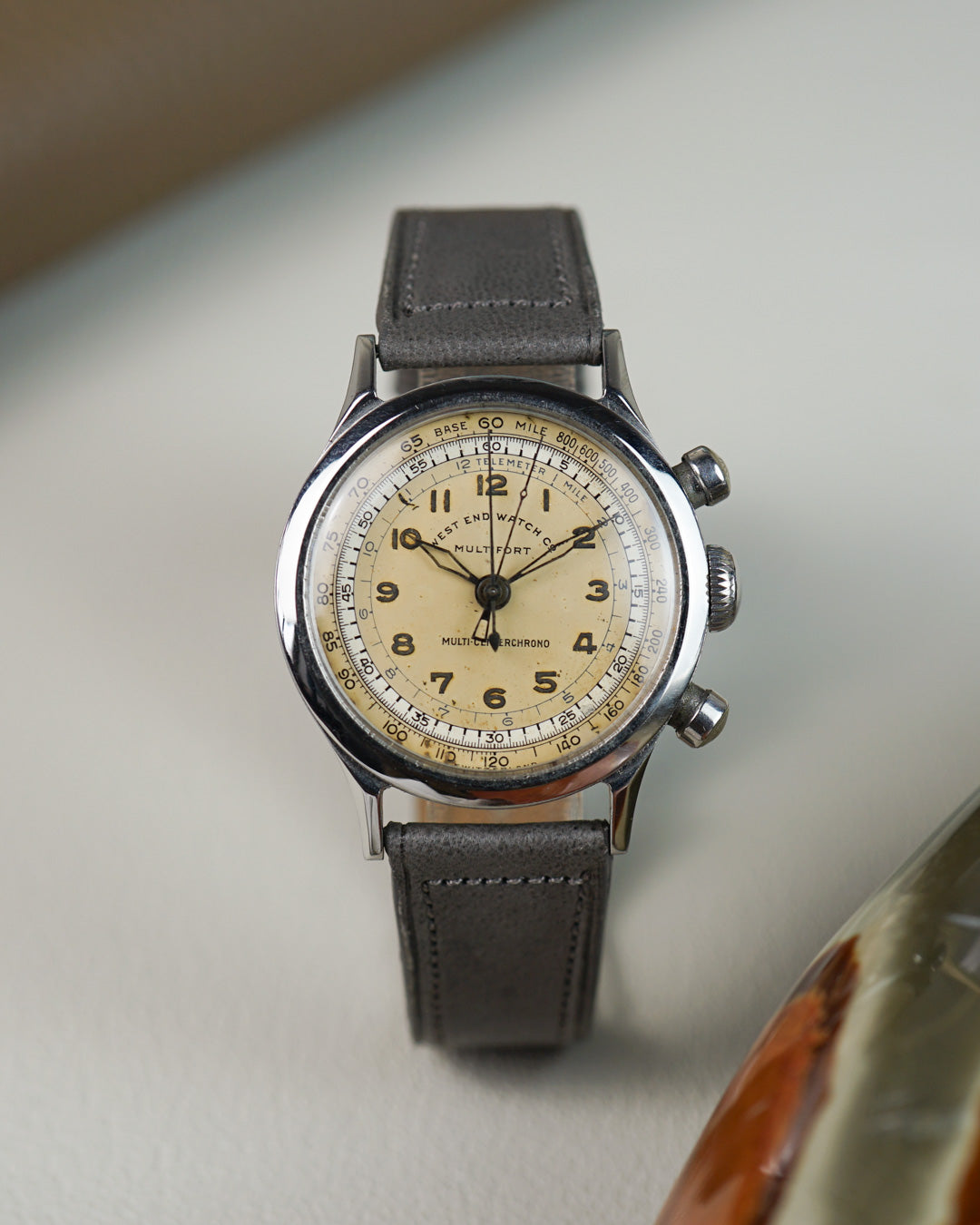 West End Watch Multi Centerchrono in stainless steel with Borgel case