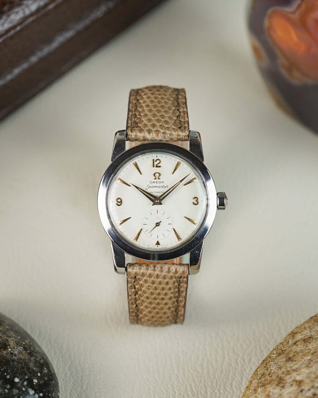 Omega Seamaster reference 2576-4 with 3-6-9 cream dial