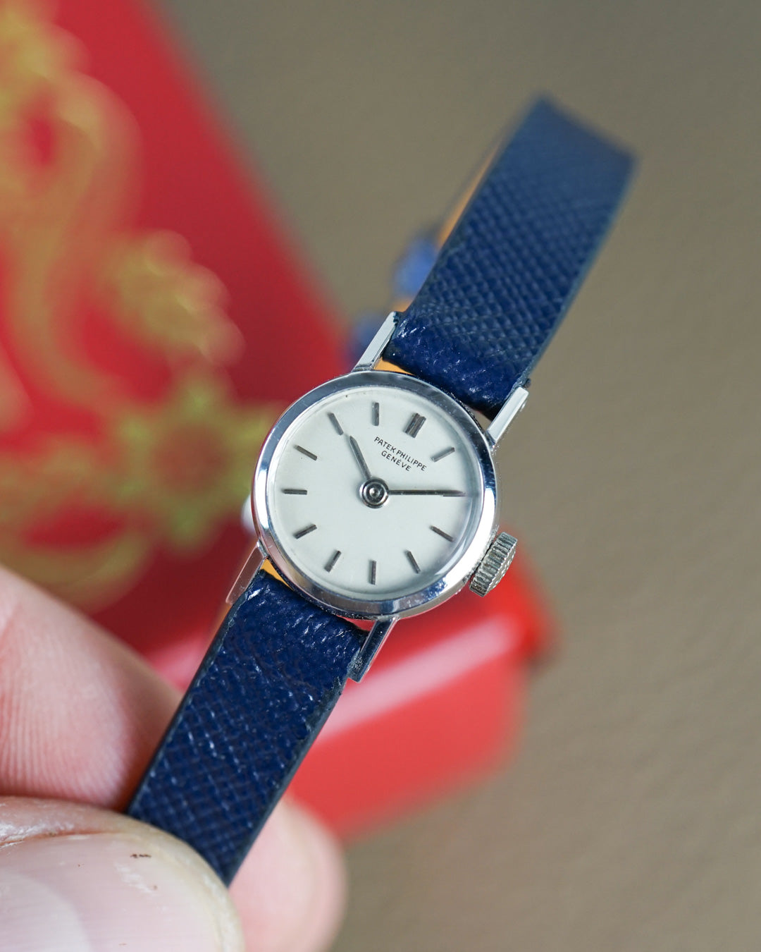 Patek Philippe Lady's Calatrava ref. 3266 in white gold