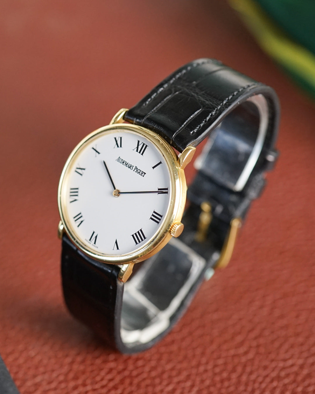 Audemars Piguet Extra-Plate « Banque Vaudoise » en or jaune