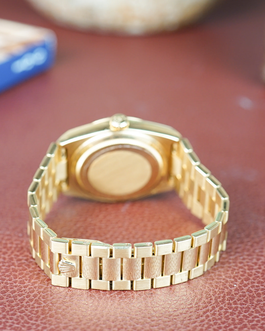 Rolex Oysterquartz ref. 19018 with burlwood dial