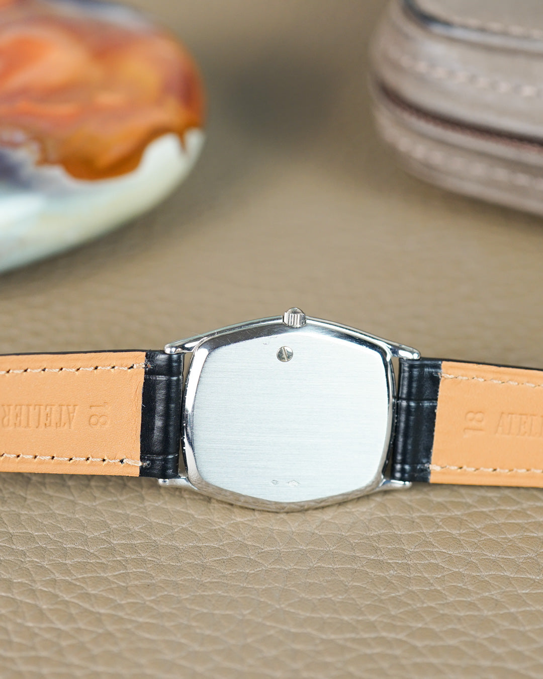 Patek Philippe Gondolo reference 3842P in platinum — diamond dial, full set