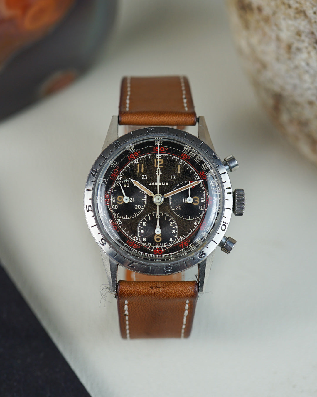 Jardur Bezelmeter with tropical dial