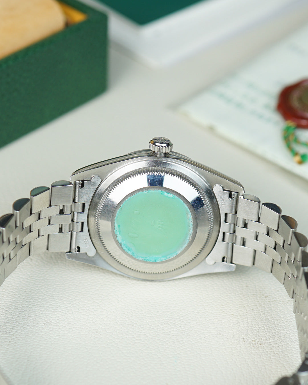 Rolex Datejust 16220 Panna dial Full Set