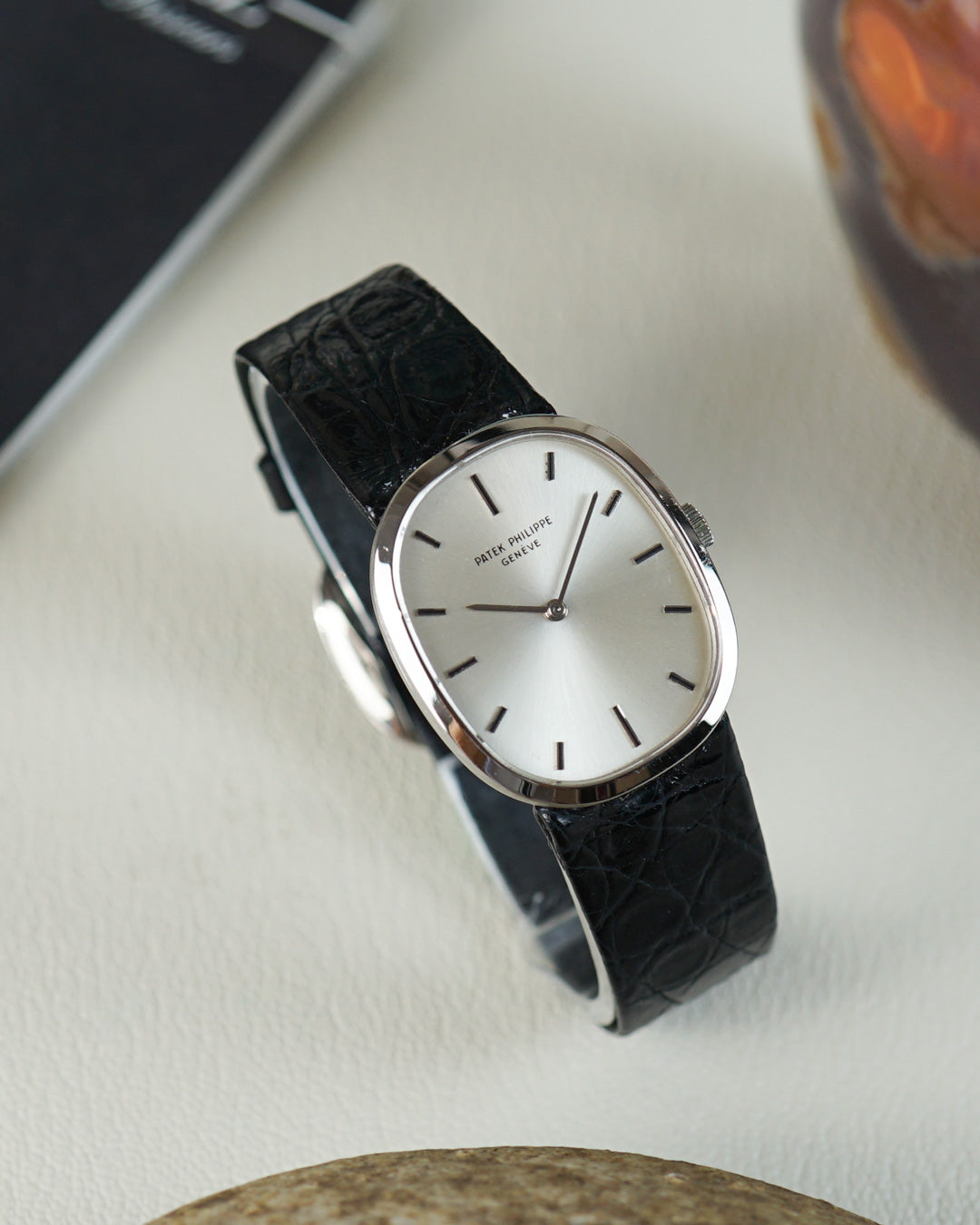 Patek Philippe Golden Ellipse ref. 3548 in 18k White Gold