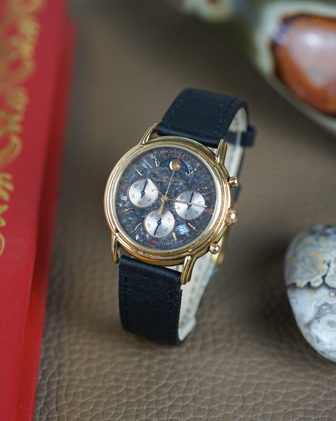 Jaeger-LeCoultre Odysseus in 18k gold with meteorite dial