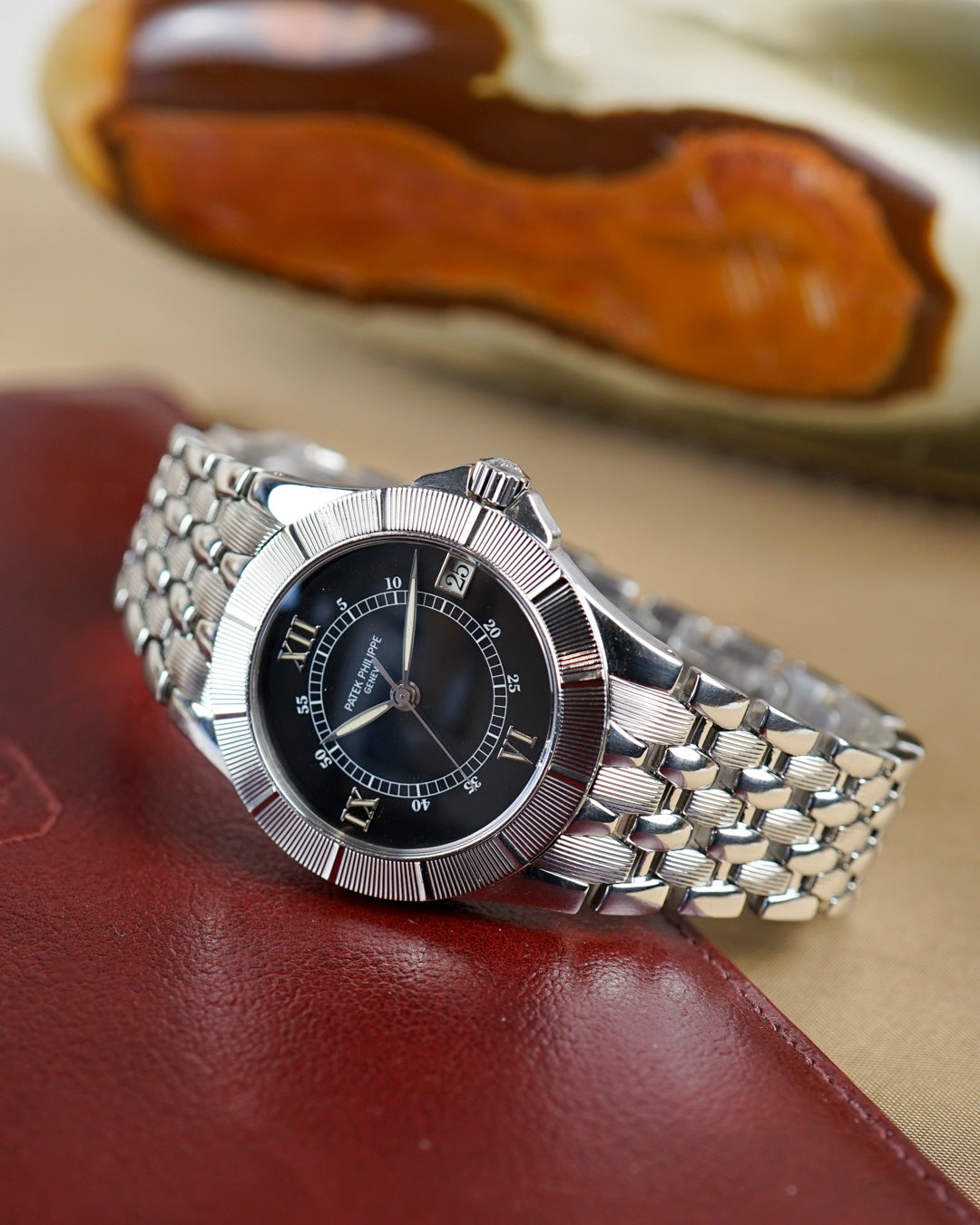 Patek Philippe Neptune ref. 5080 in stainless steel with papers
