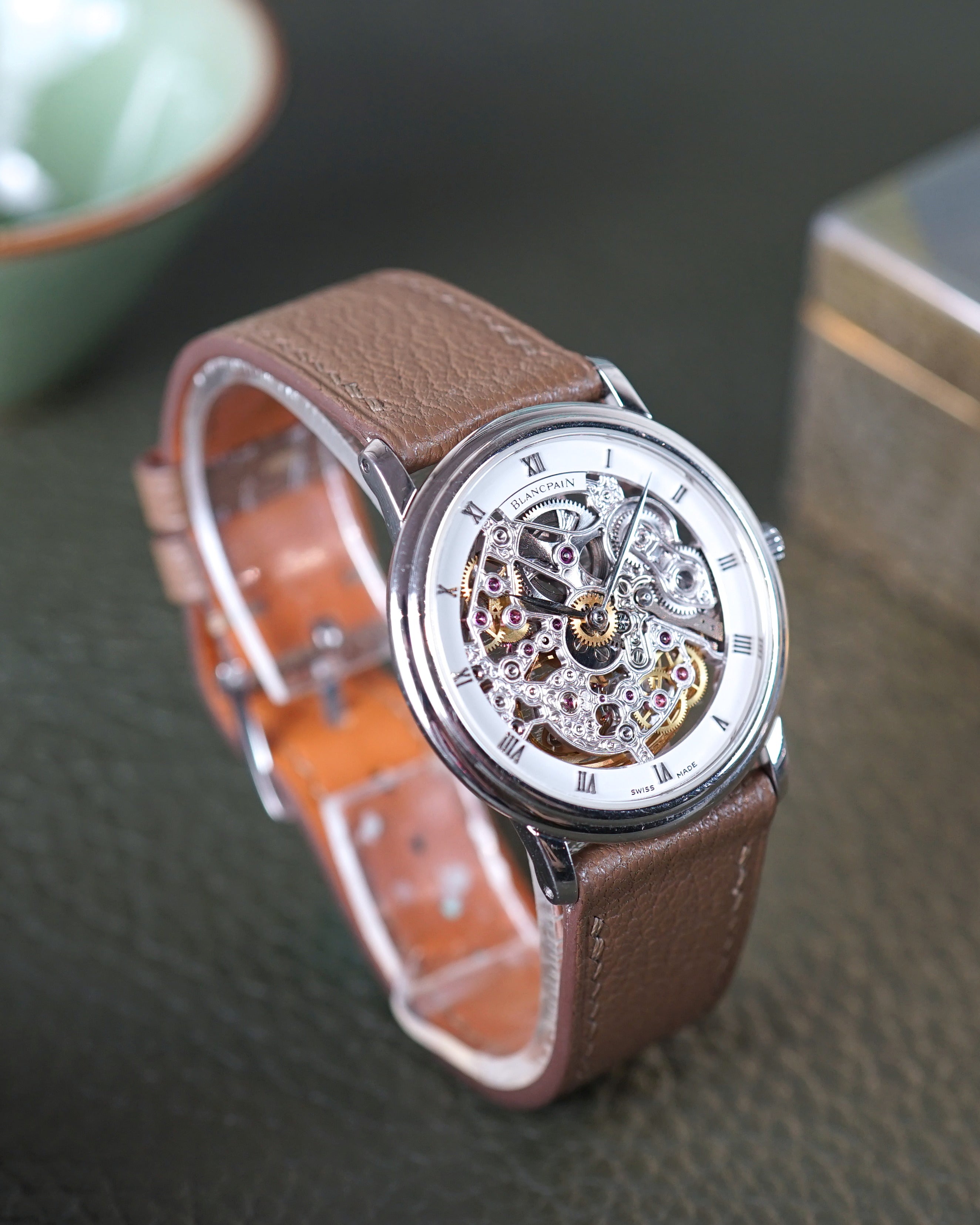 Blancpain Villeret Skeleton in Platinum