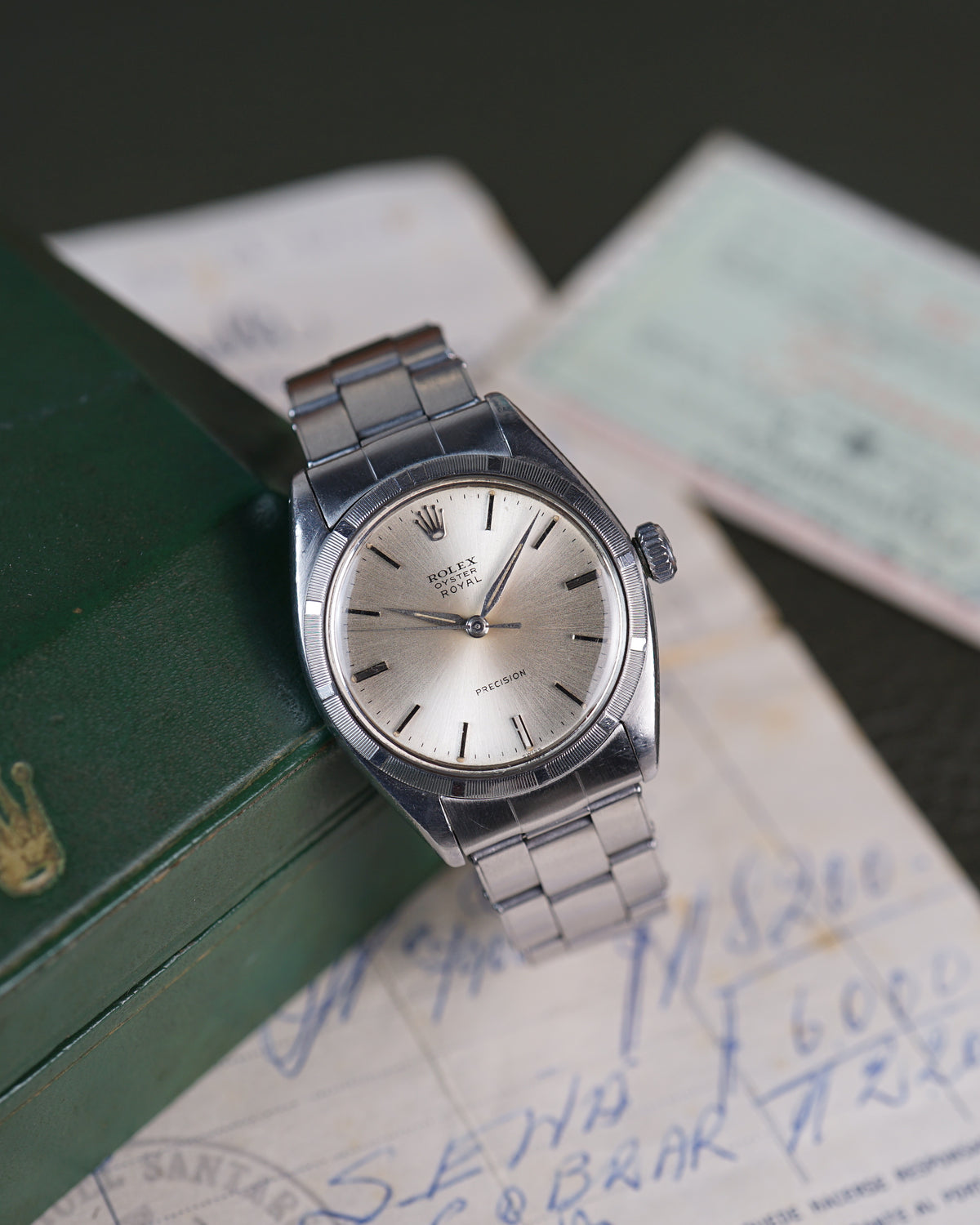 Rolex Oyster Royal ref. 6427, full set, sold by Santarelli, Buenos Aires
