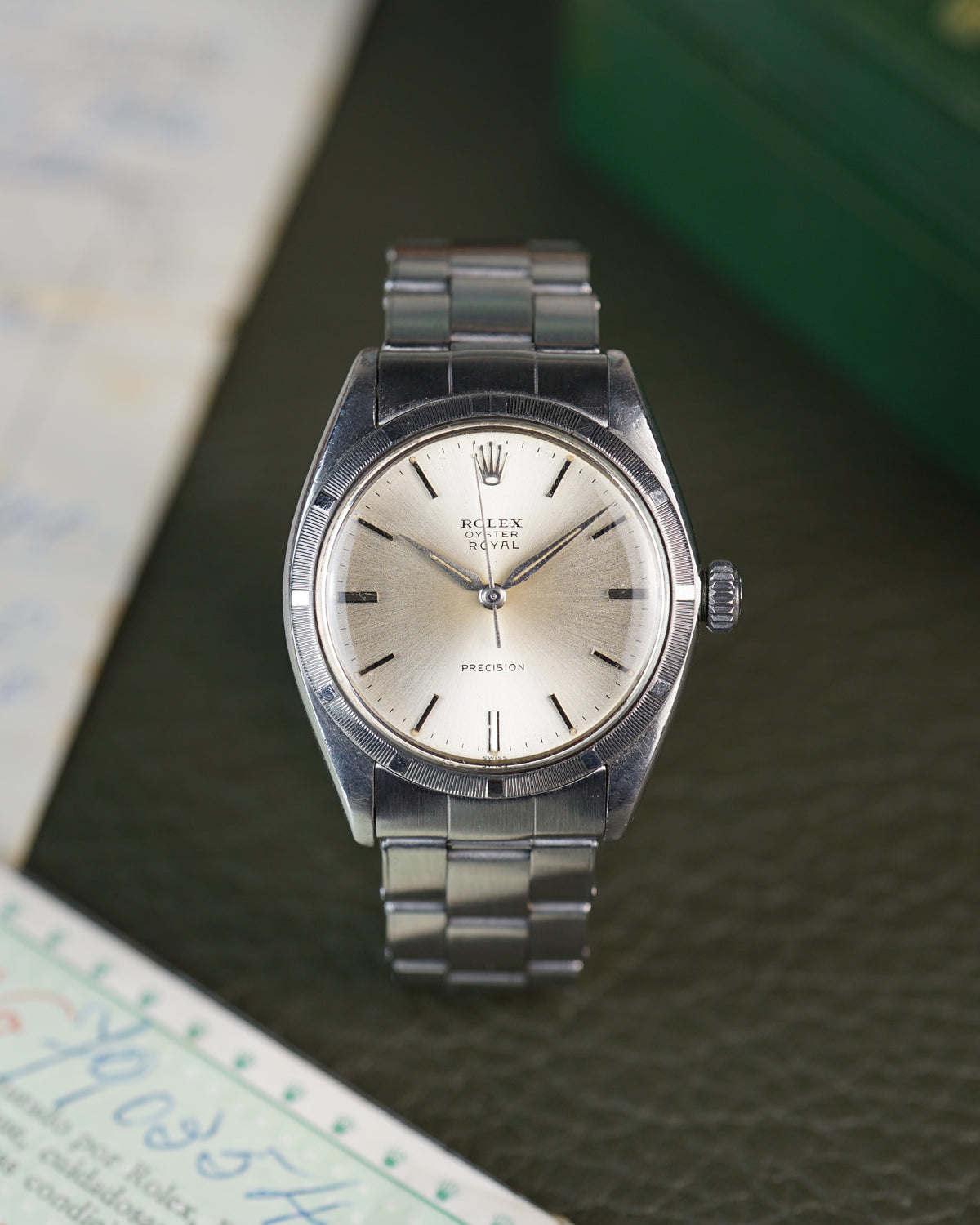 Rolex Oyster Royal ref. 6427, full set, sold by Santarelli, Buenos Aires