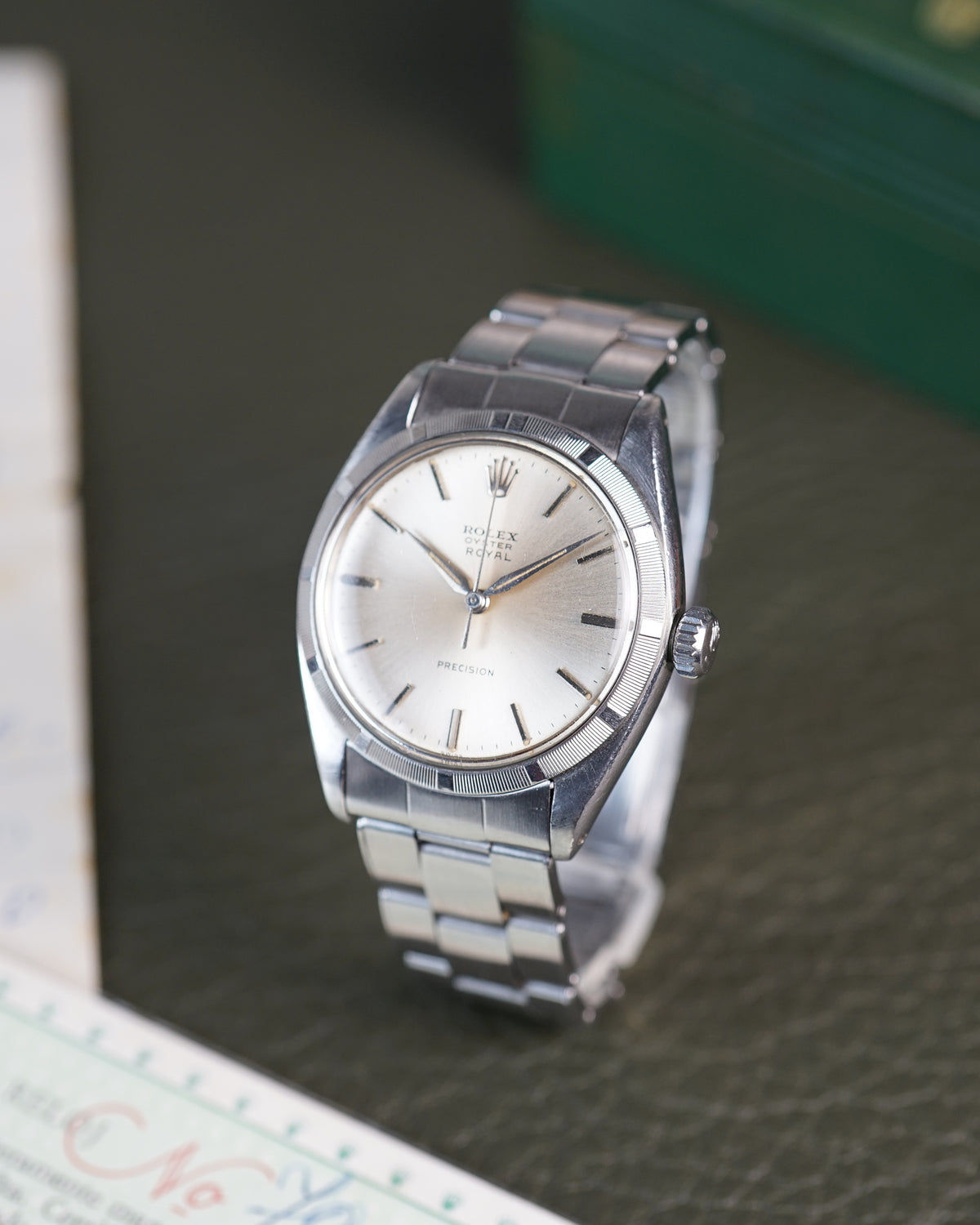 Rolex Oyster Royal ref. 6427, full set, sold by Santarelli, Buenos Aires