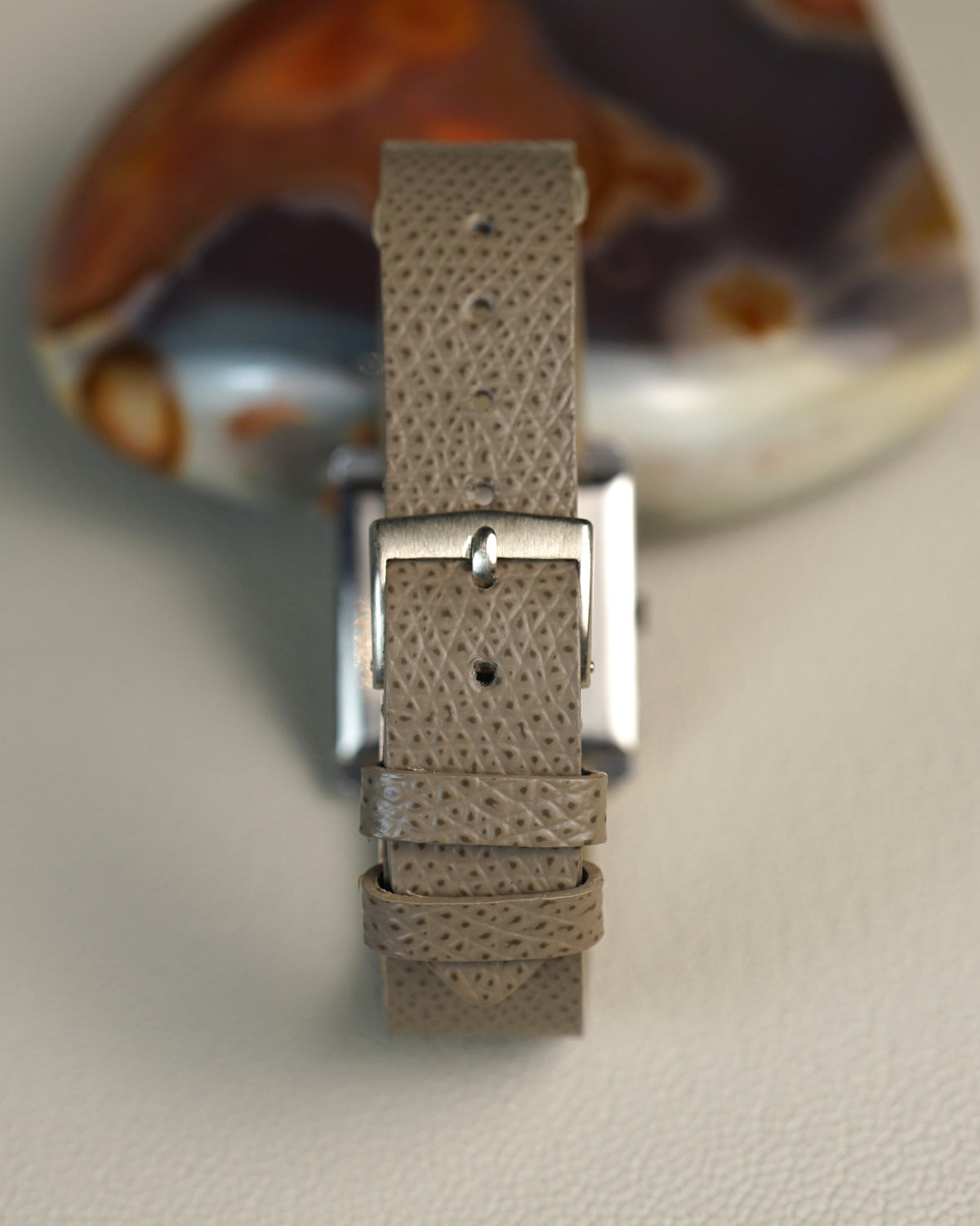 Audemars Piguet Tank in white gold, florentine finish