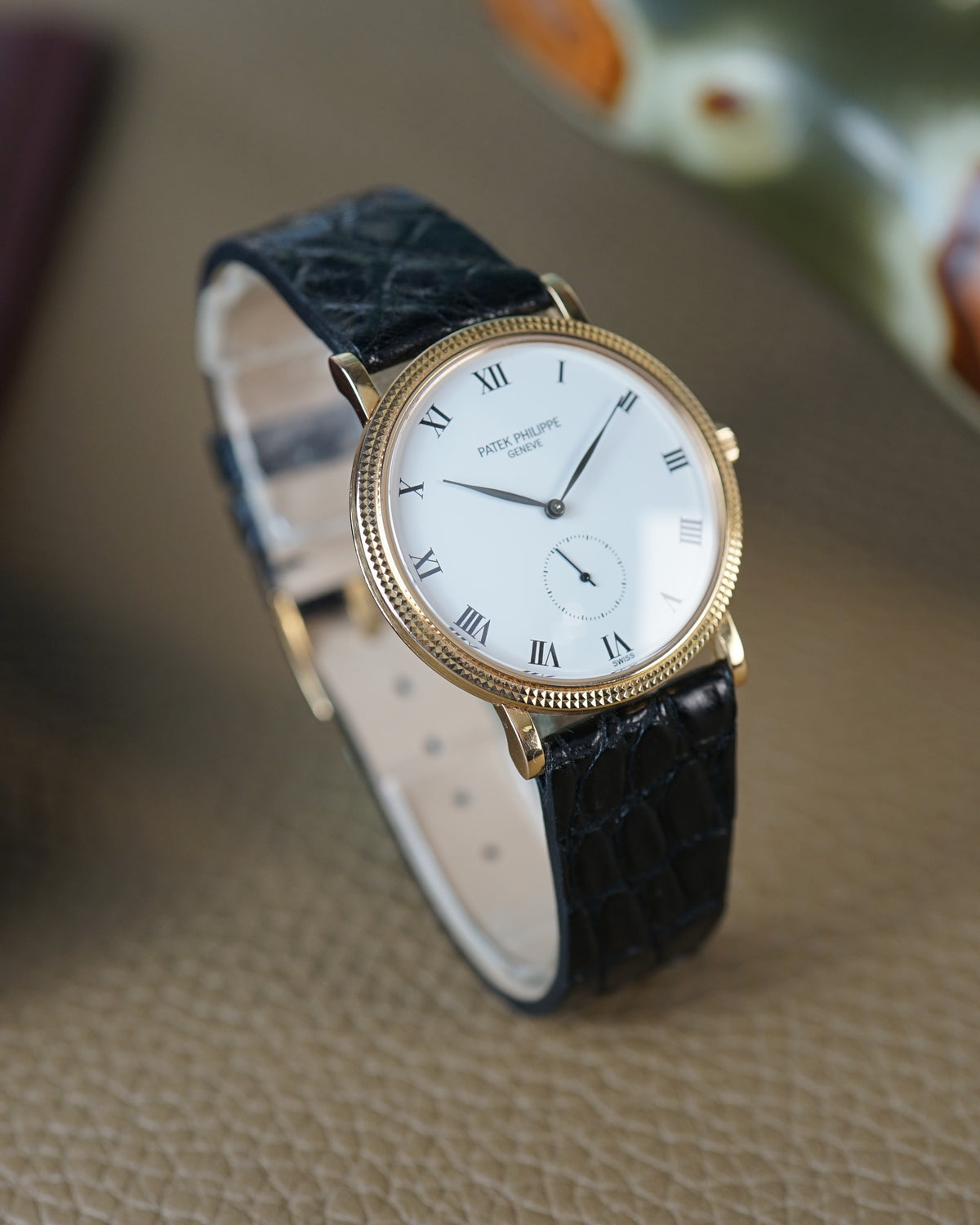 Patek Philippe Calatrava reference 3919 in rose gold, full set