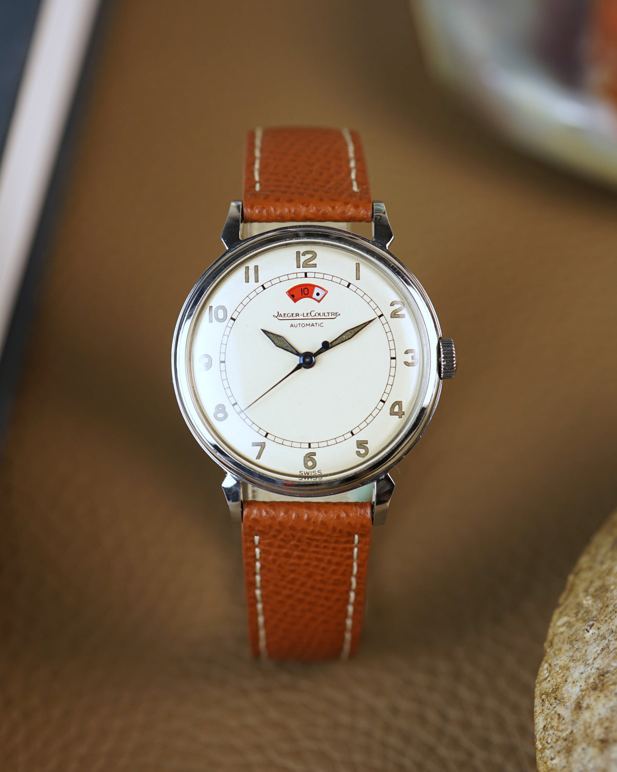 Jaeger-LeCoultre Power Reserve with cream dial