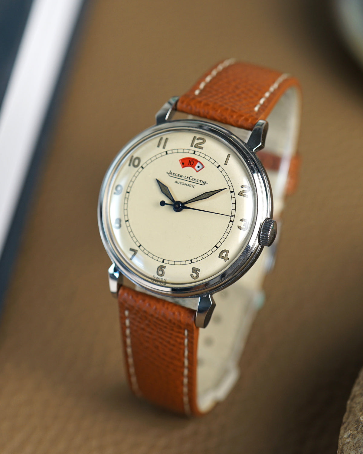 Jaeger-LeCoultre Power Reserve with cream dial