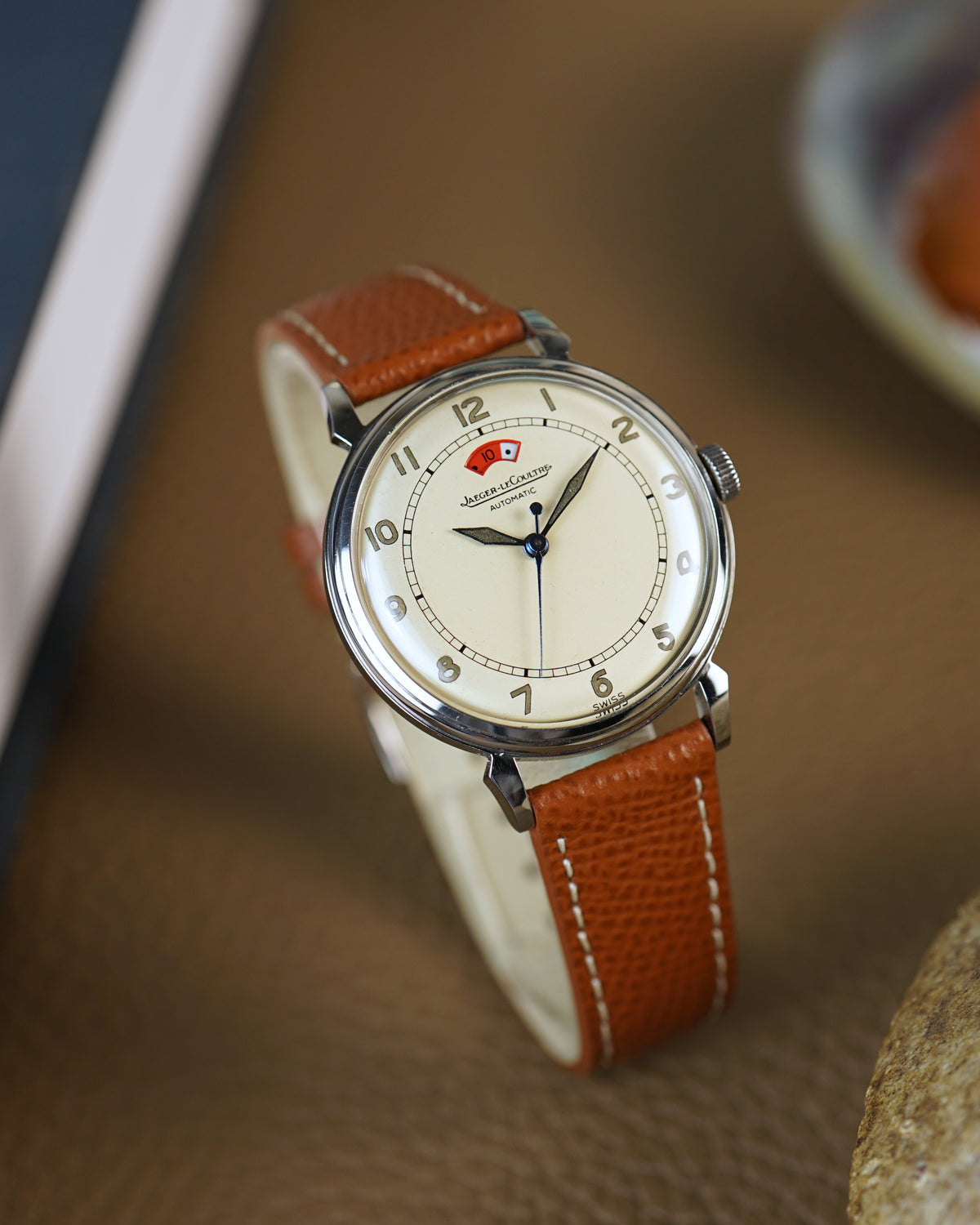Jaeger-LeCoultre Power Reserve with cream dial