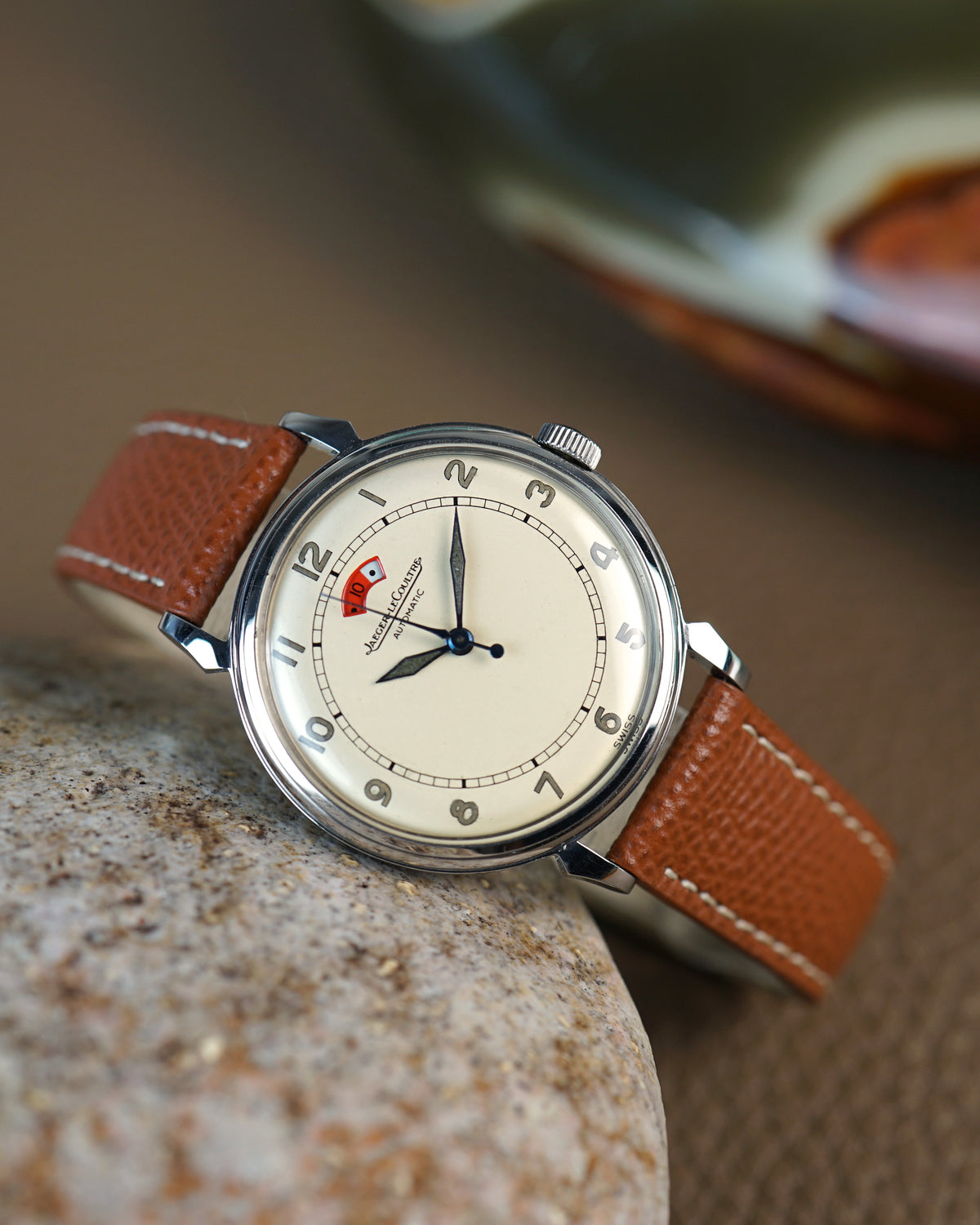 Jaeger-LeCoultre Power Reserve with cream dial