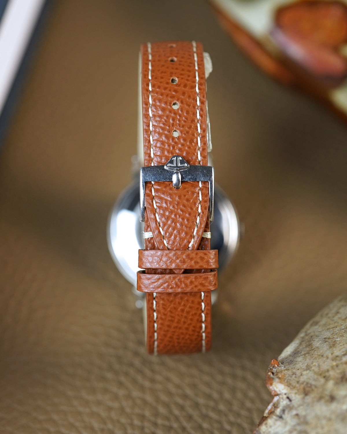 Jaeger-LeCoultre Power Reserve with cream dial