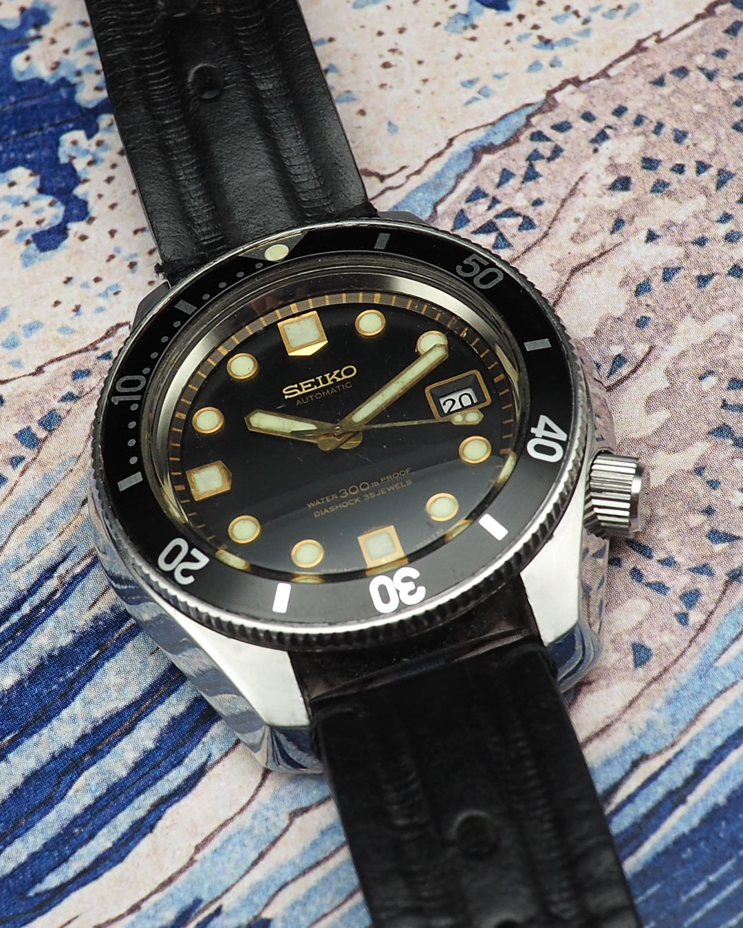 1967 Seiko 300m diver 6215-7000