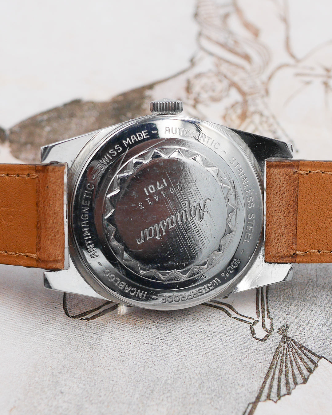 1960s Jean Richard Aquastar 1701 "Cressi Sub"