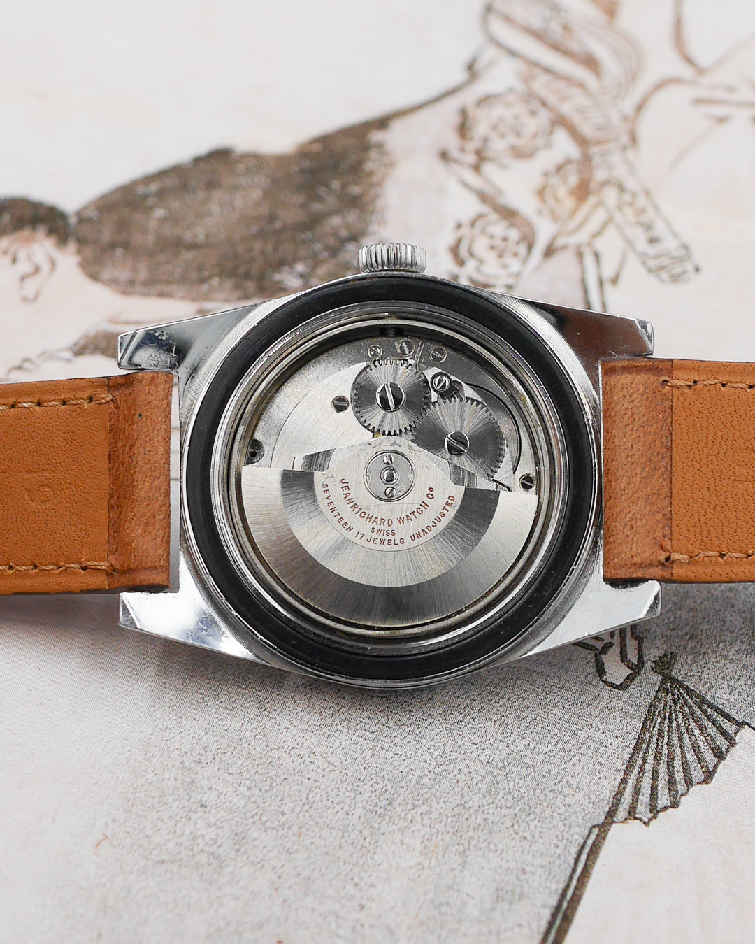 1960s Jean Richard Aquastar 1701 "Cressi Sub"