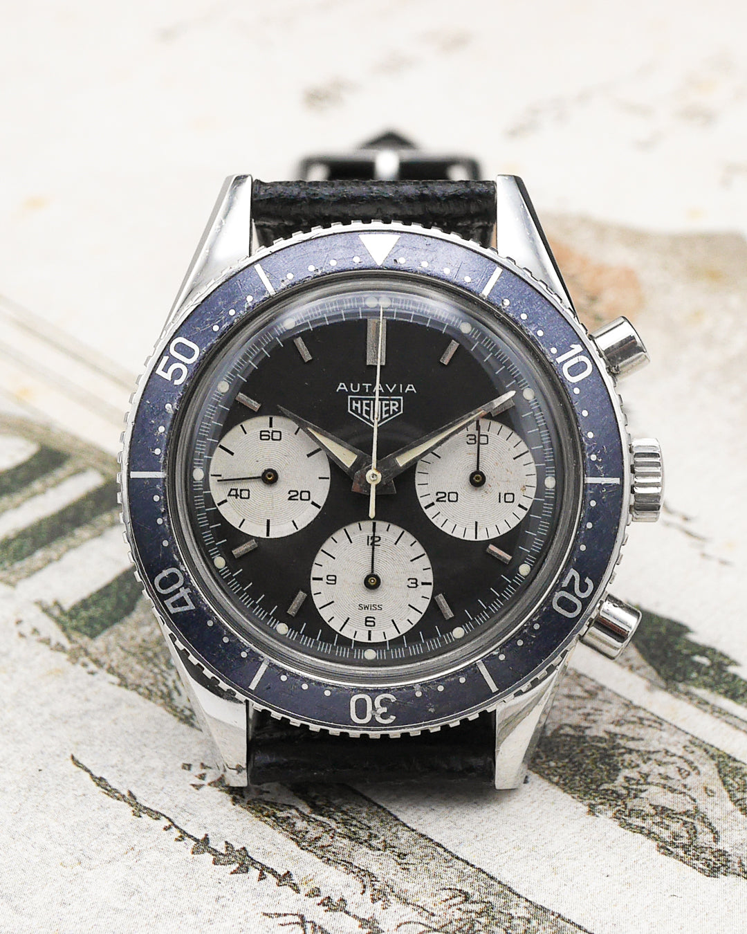 1960s Heuer Autavia ref. 2446 second execution