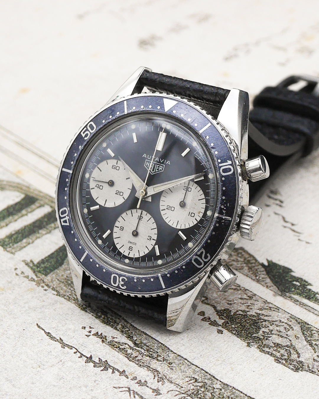 1960s Heuer Autavia ref. 2446 second execution