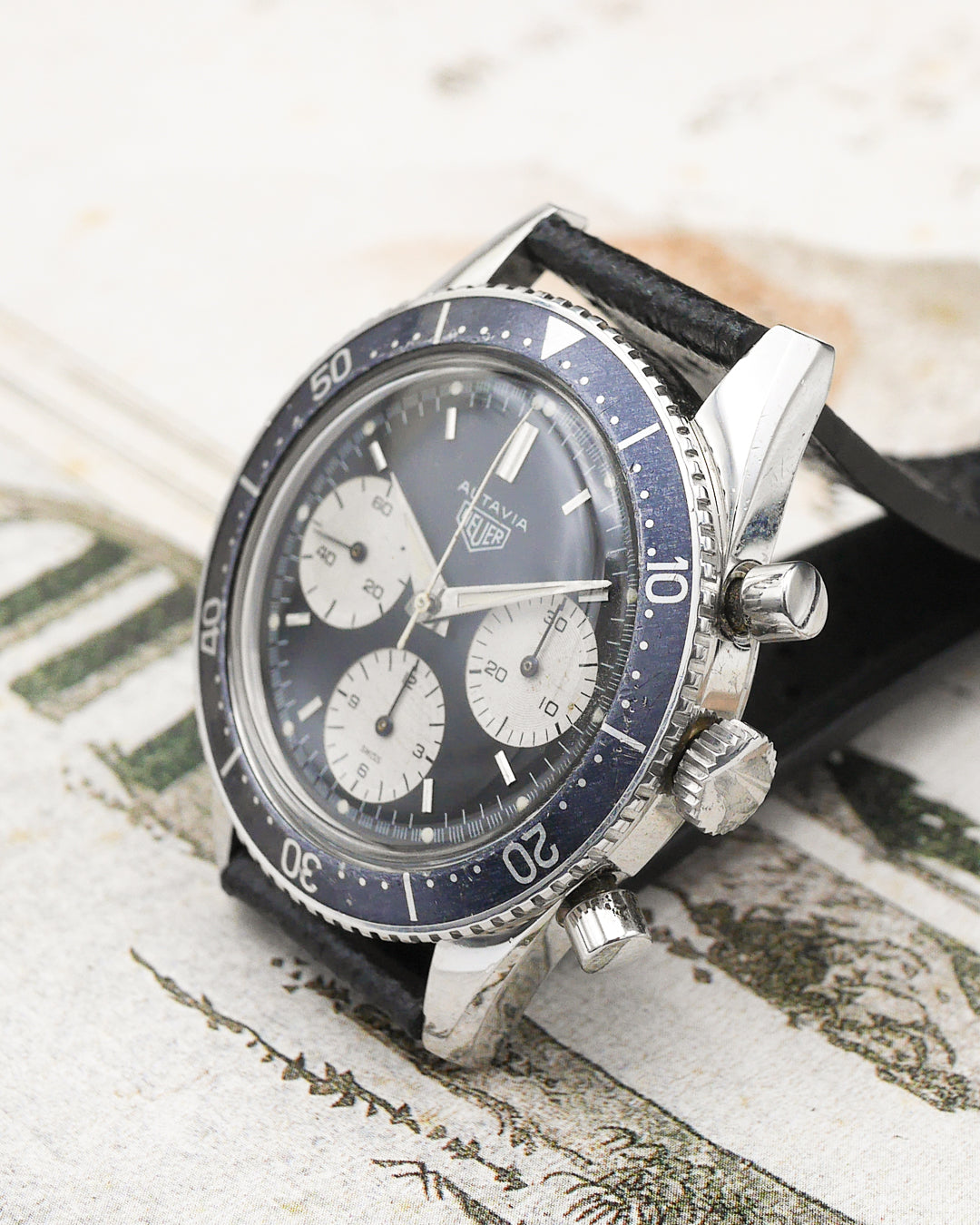 1960s Heuer Autavia ref. 2446 second execution
