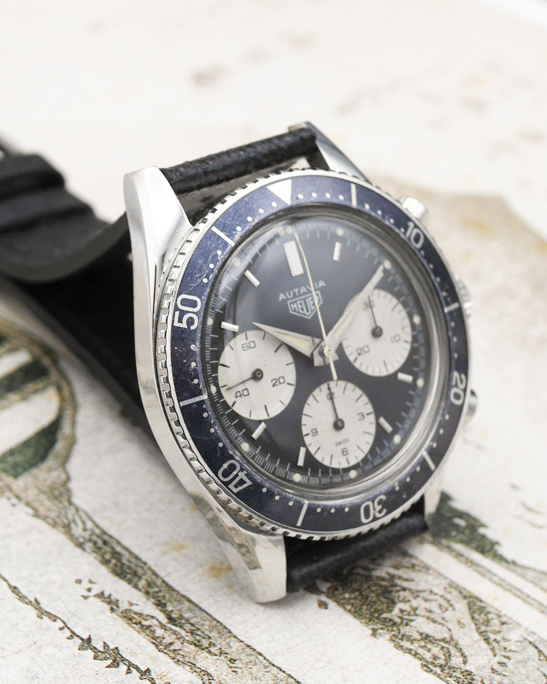 1960s Heuer Autavia ref. 2446 second execution
