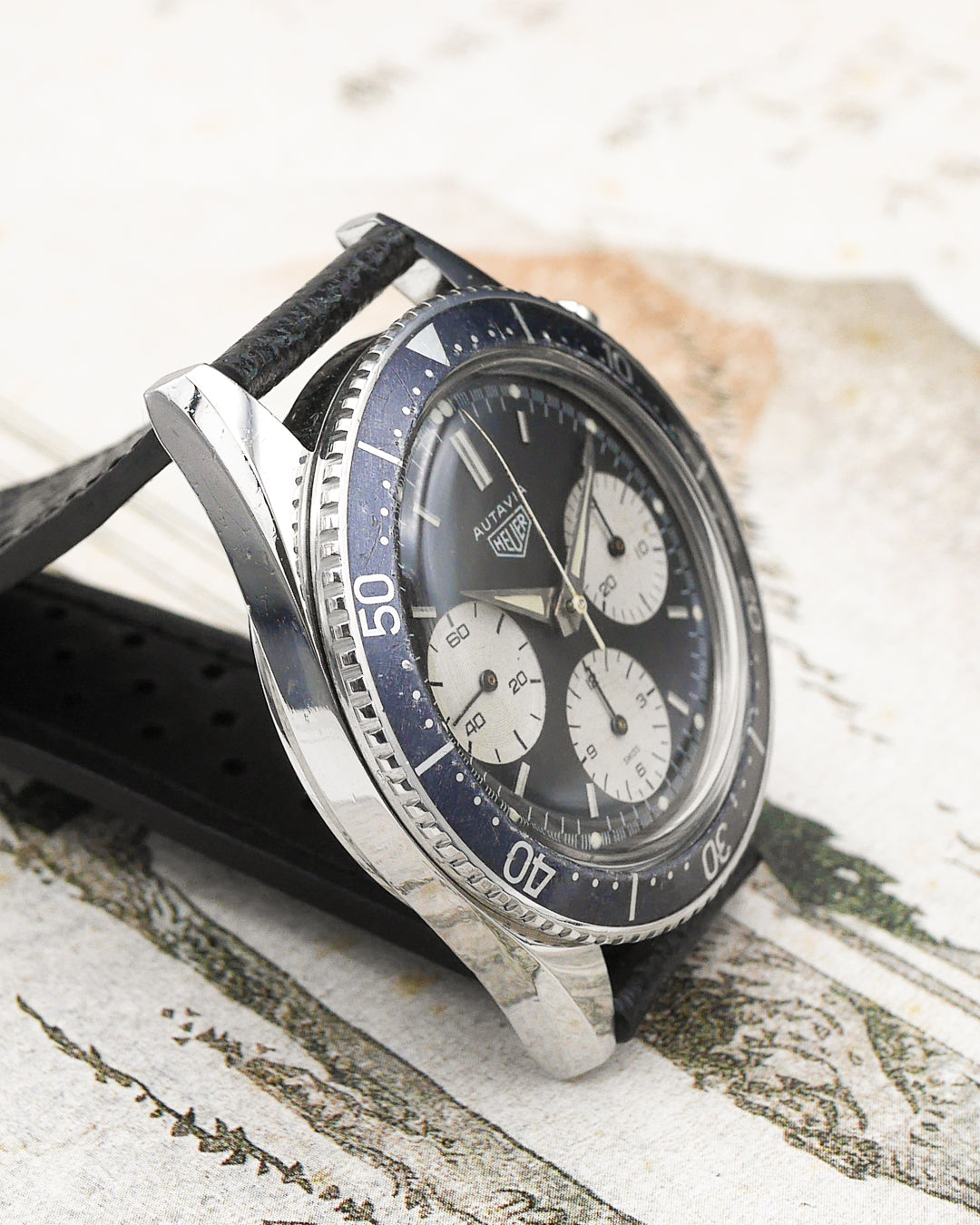 1960s Heuer Autavia ref. 2446 second execution