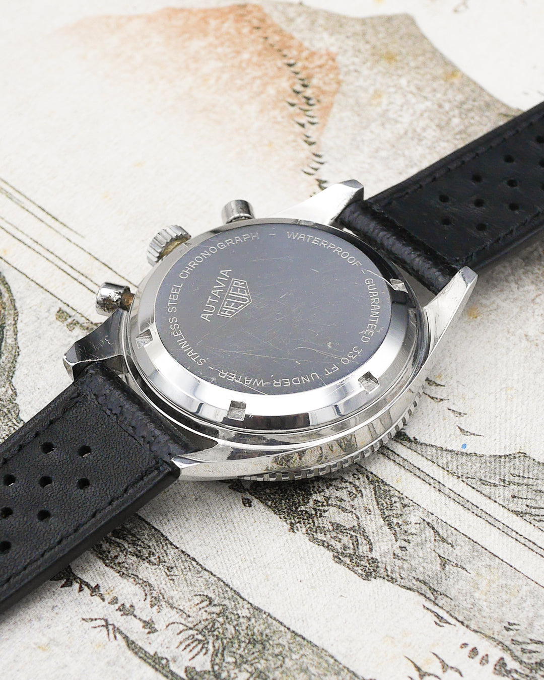 1960s Heuer Autavia ref. 2446 second execution