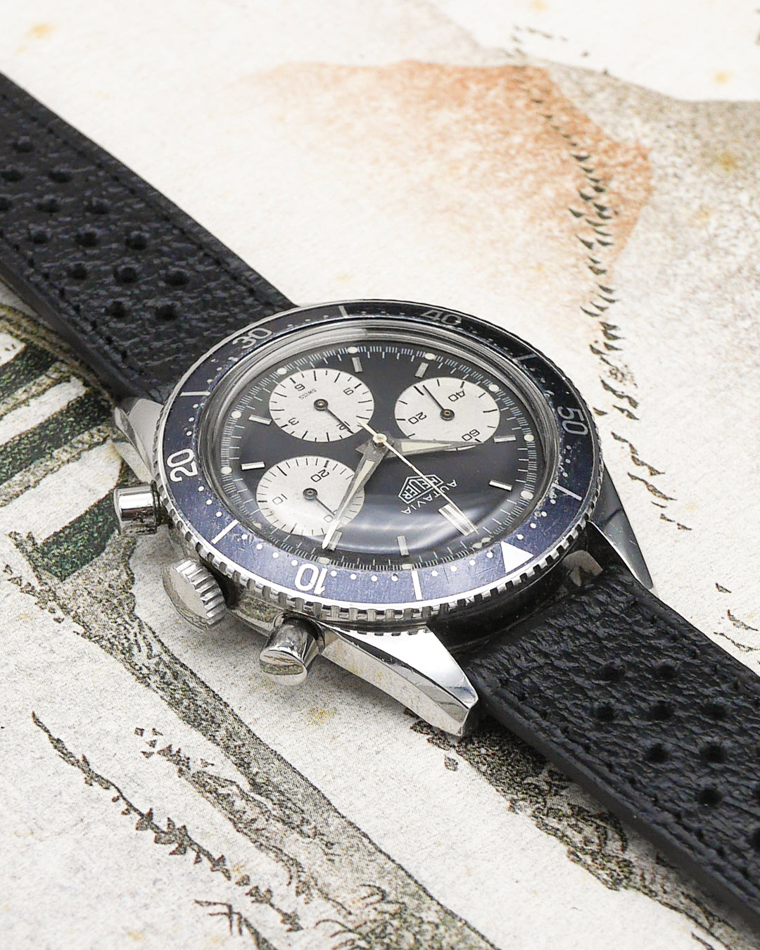 1960s Heuer Autavia ref. 2446 second execution