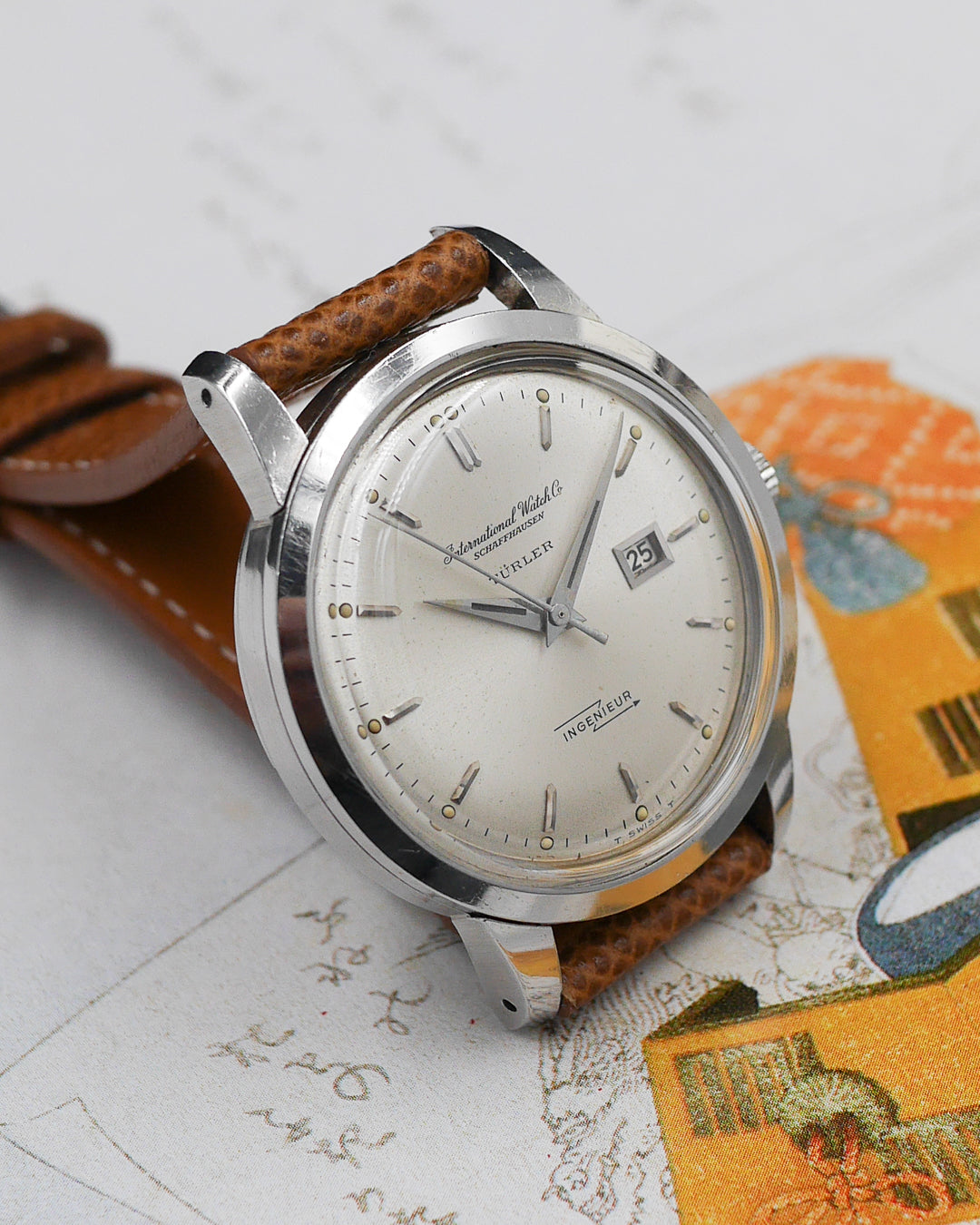 1960s IWC Schaffhausen Ingenieur 666 AD "T?rler" signed