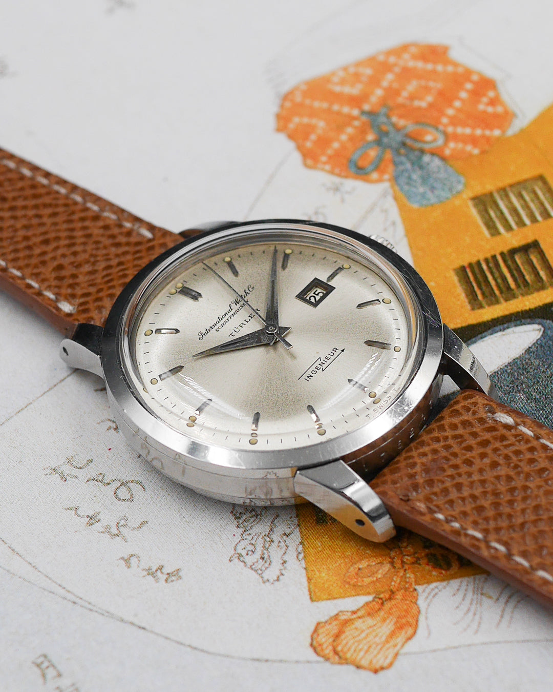 1960s IWC Schaffhausen Ingenieur 666 AD "T?rler" signed