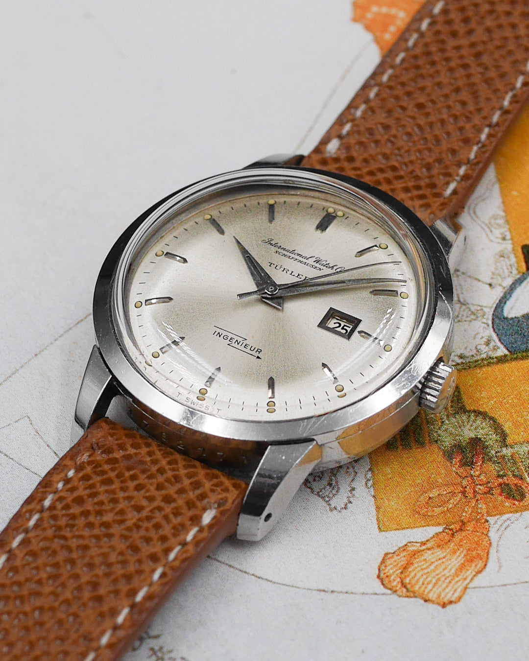 1960s IWC Schaffhausen Ingenieur 666 AD "T?rler" signed