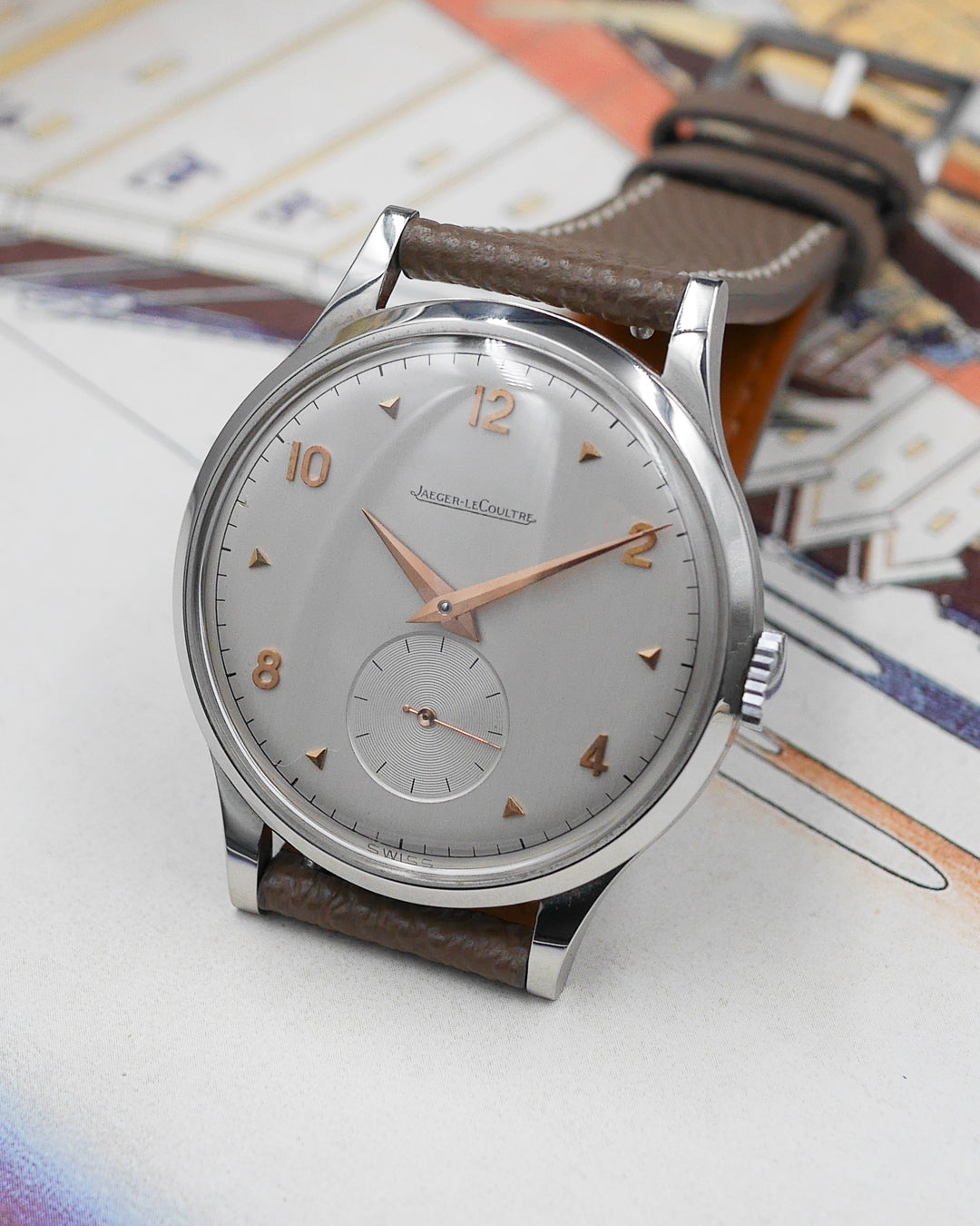 1950s Jaeger-LeCoultre dress watch with caliber 449