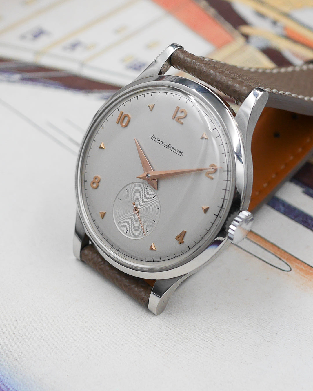 1950s Jaeger-LeCoultre dress watch with caliber 449