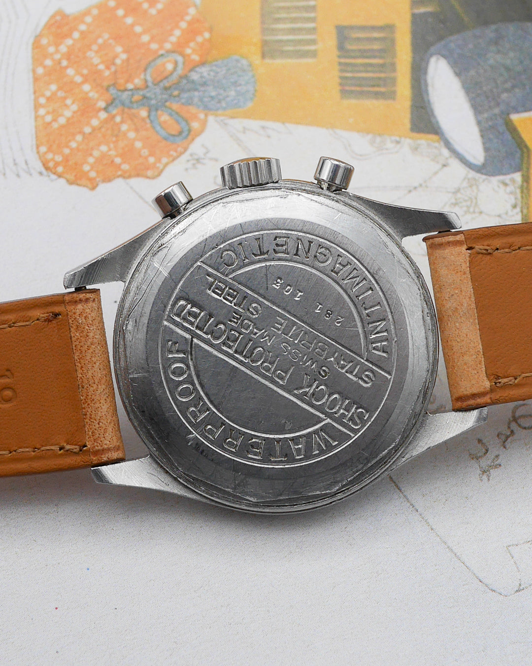1940s Mulco Spillman case with rare luminous dial